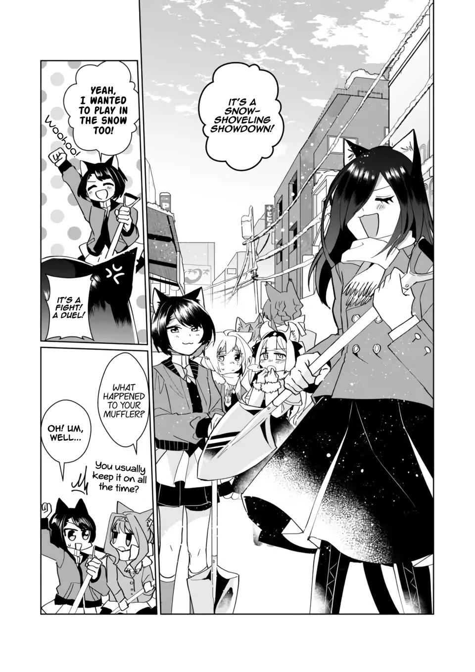 Nekomusume Shoukougun Chapter 92 page 3 - Chapter 92: Impact Snowscape