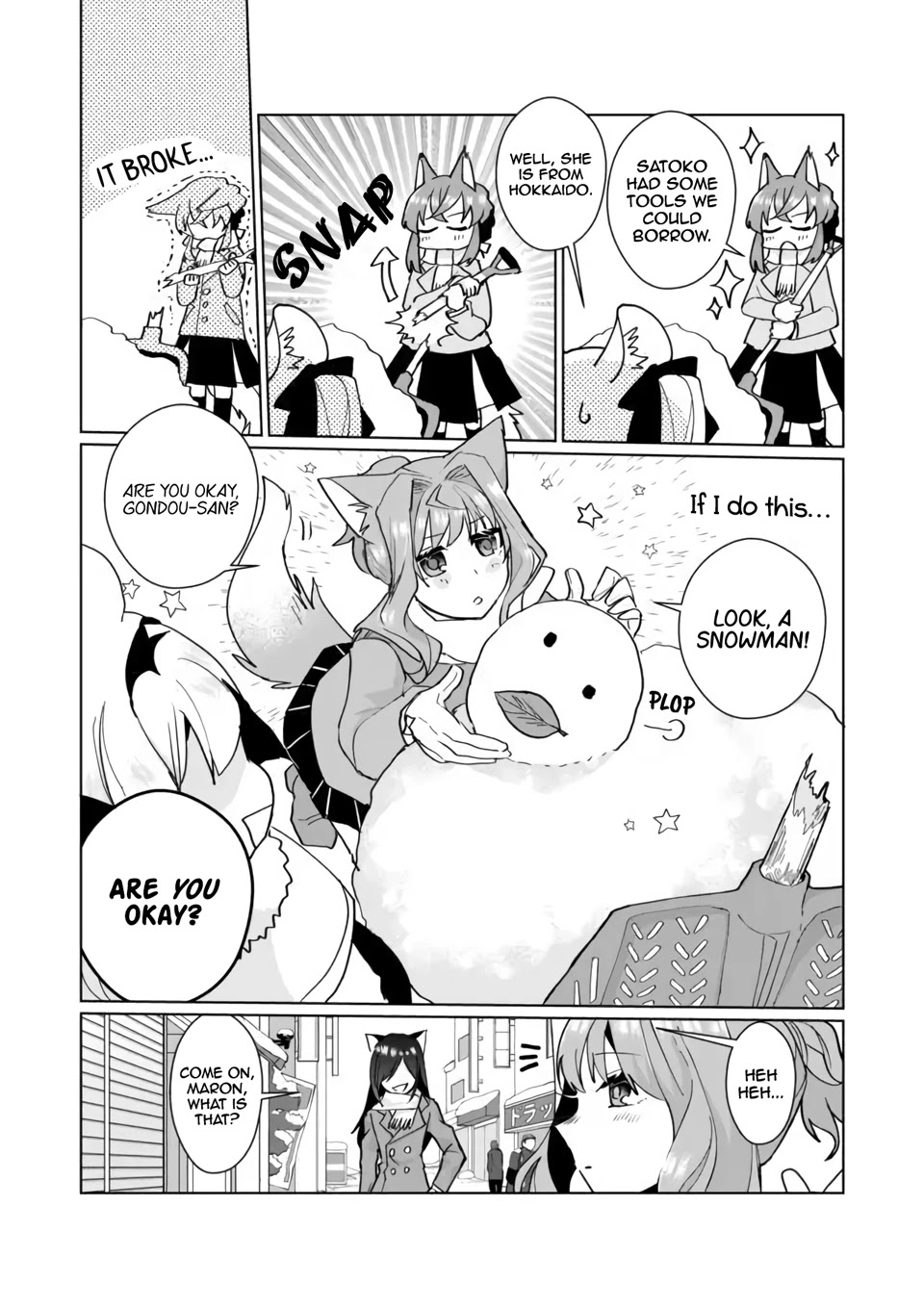 Nekomusume Shoukougun Chapter 92 page 5 - Chapter 92: Impact Snowscape