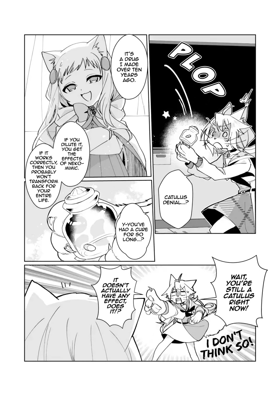 Nekomusume Shoukougun Chapter 94 page 9 - Chapter 94: Question Medicine
