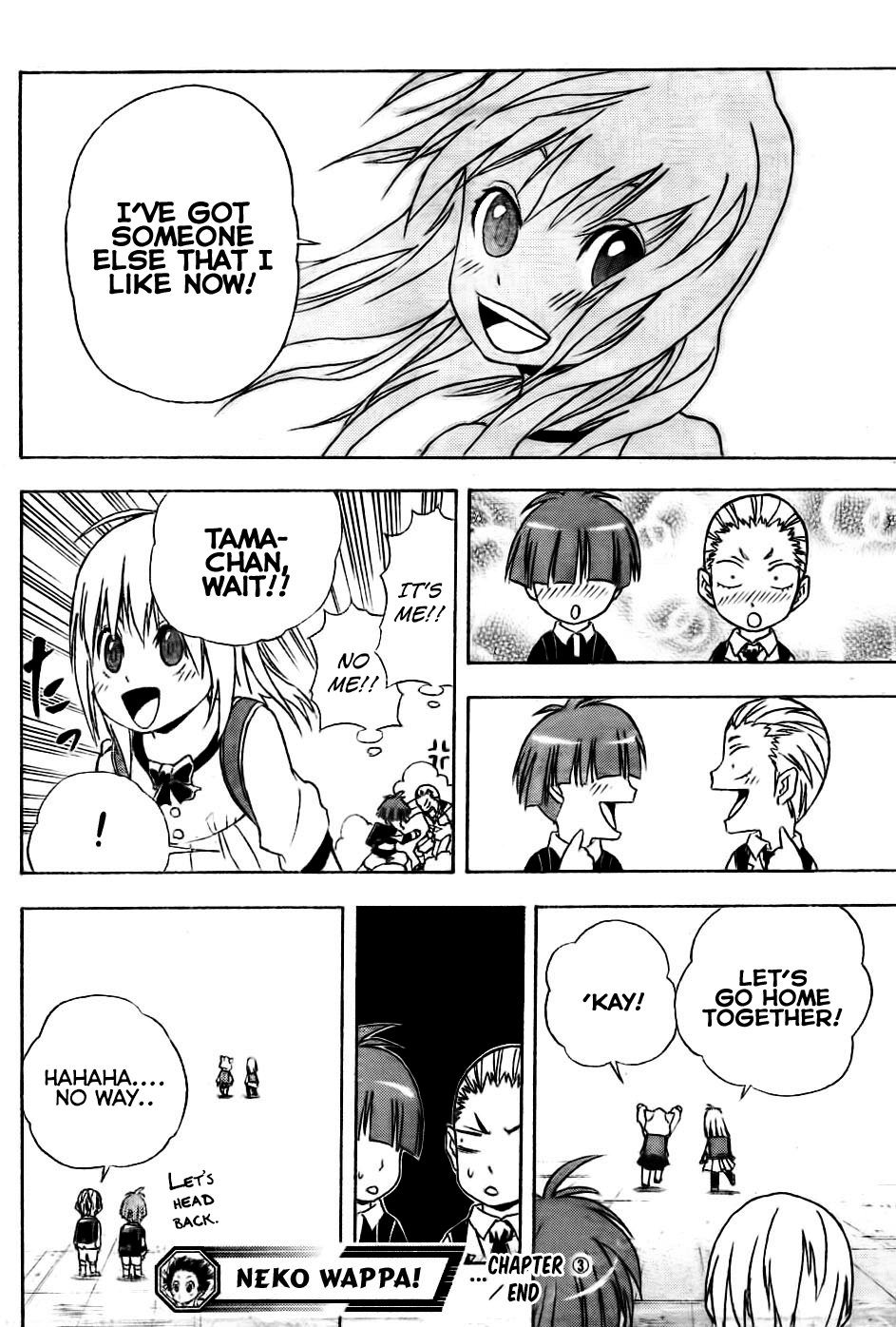 Nekowappa! Chapter 3 page 25 - Chapter 3: Tama Goes To School.