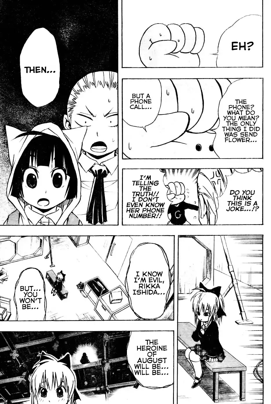 Nekowappa! Chapter 5 page 15 - Chapter 5: Fight! Rikka's Stalker