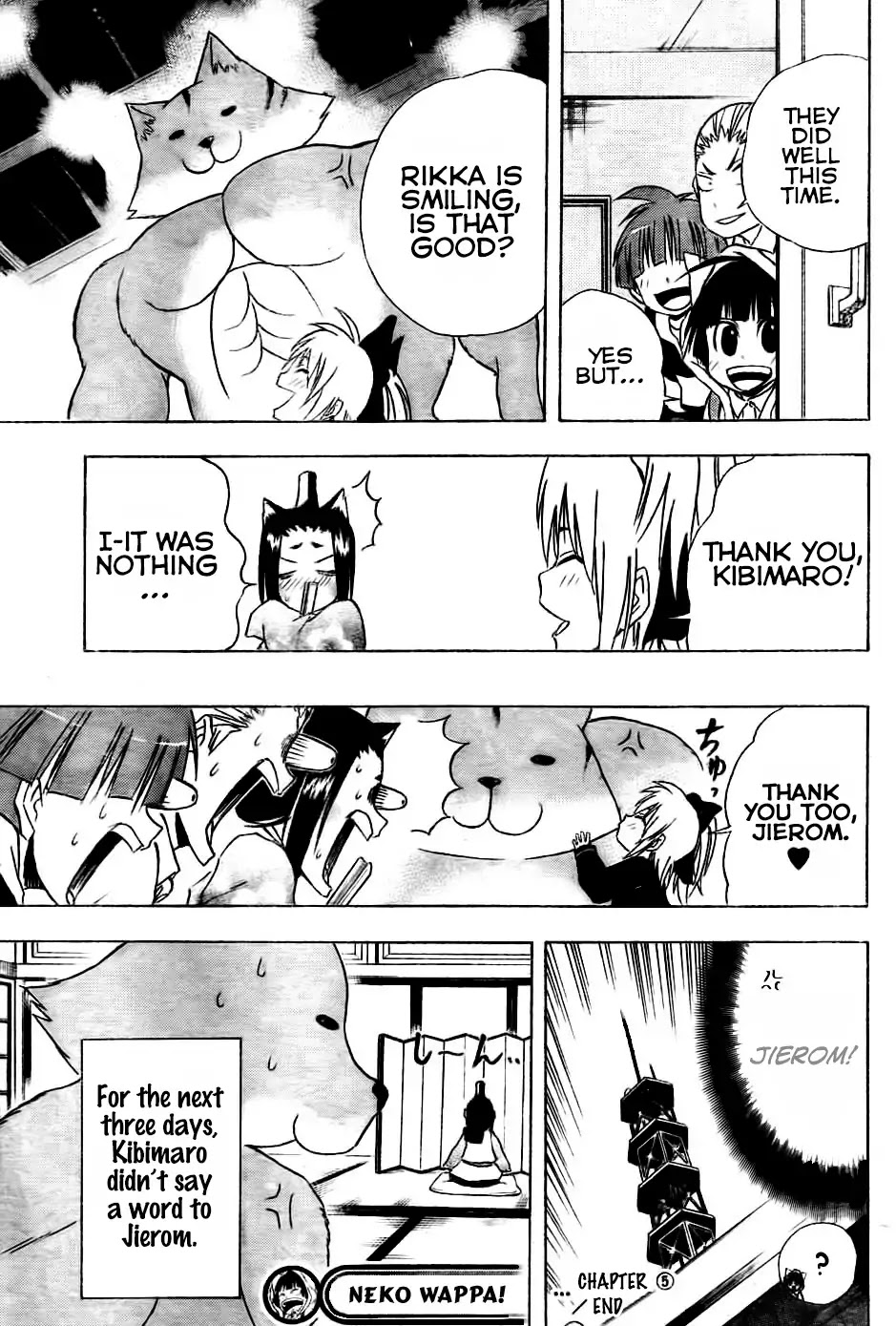 Nekowappa! Chapter 5 page 19 - Chapter 5: Fight! Rikka's Stalker