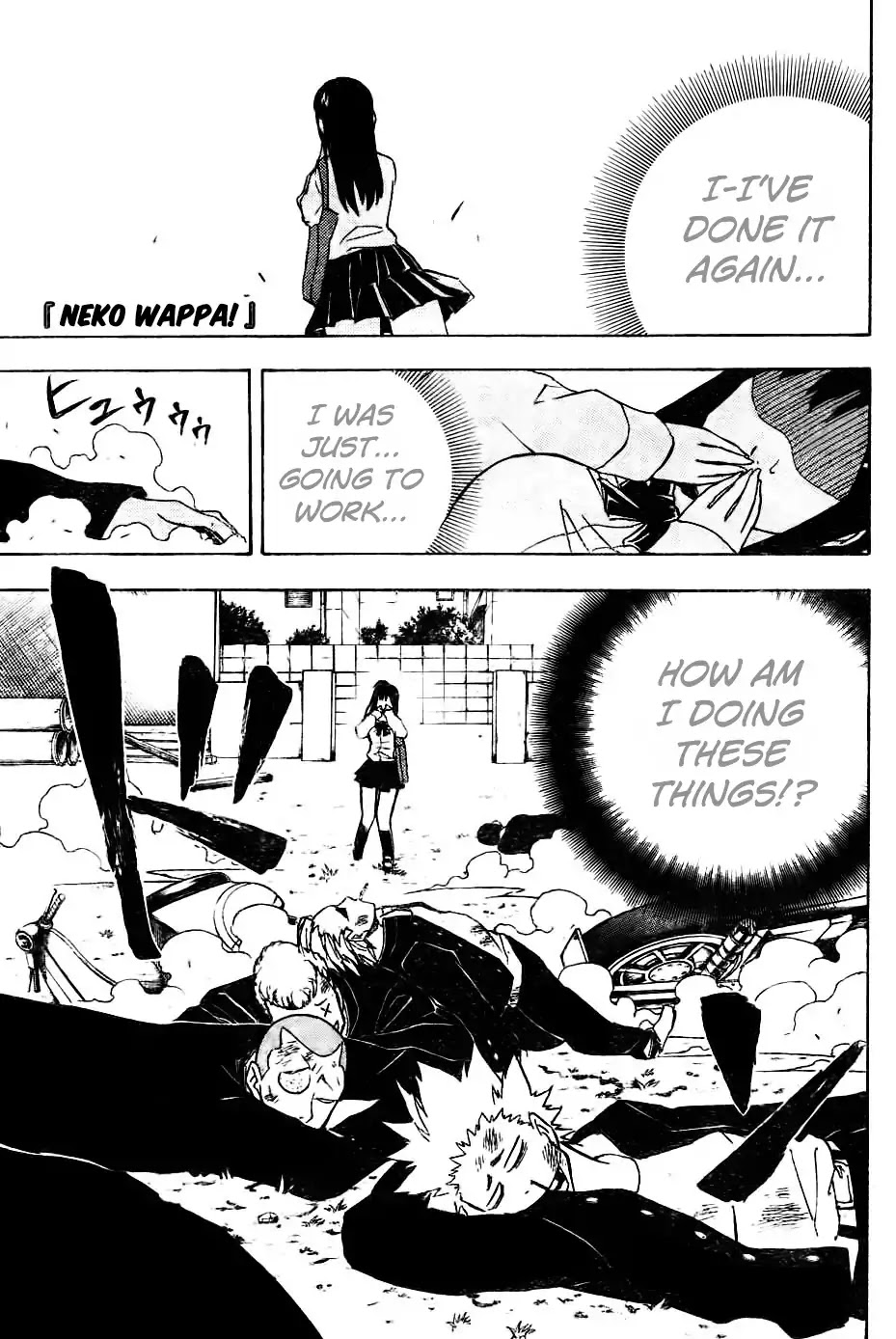 Nekowappa! Chapter 6 page 1 - Chapter 6: Go Into Action, Himiko Maeda!