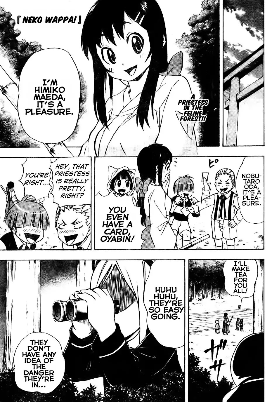 Nekowappa! Chapter 7 page 7 - Chapter 7: The Plan to Defeat the Feline Forest!!