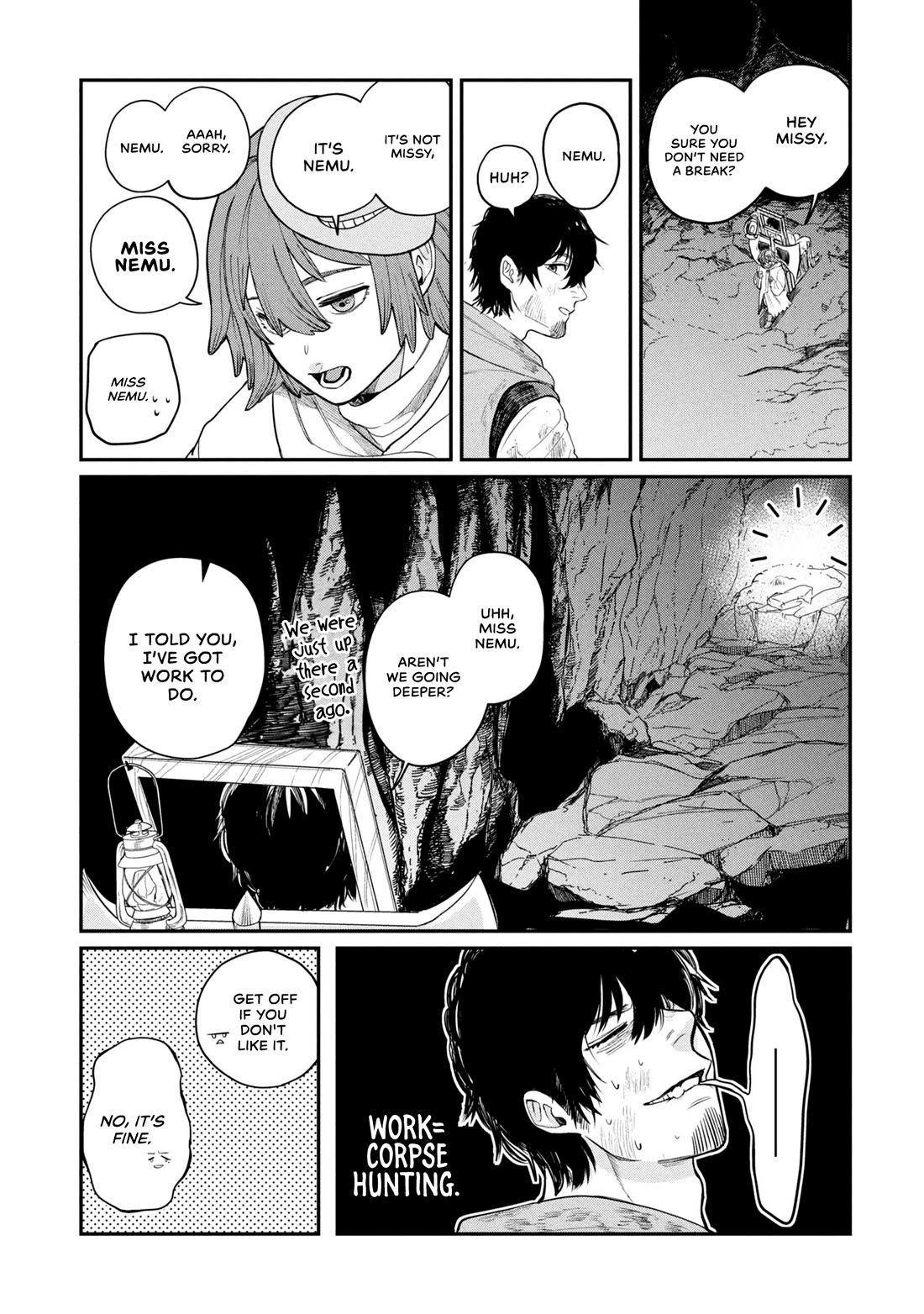 Nemu the Corpse Bearer Chapter 1 page 8 - Chapter 1: The Corpse Bearer