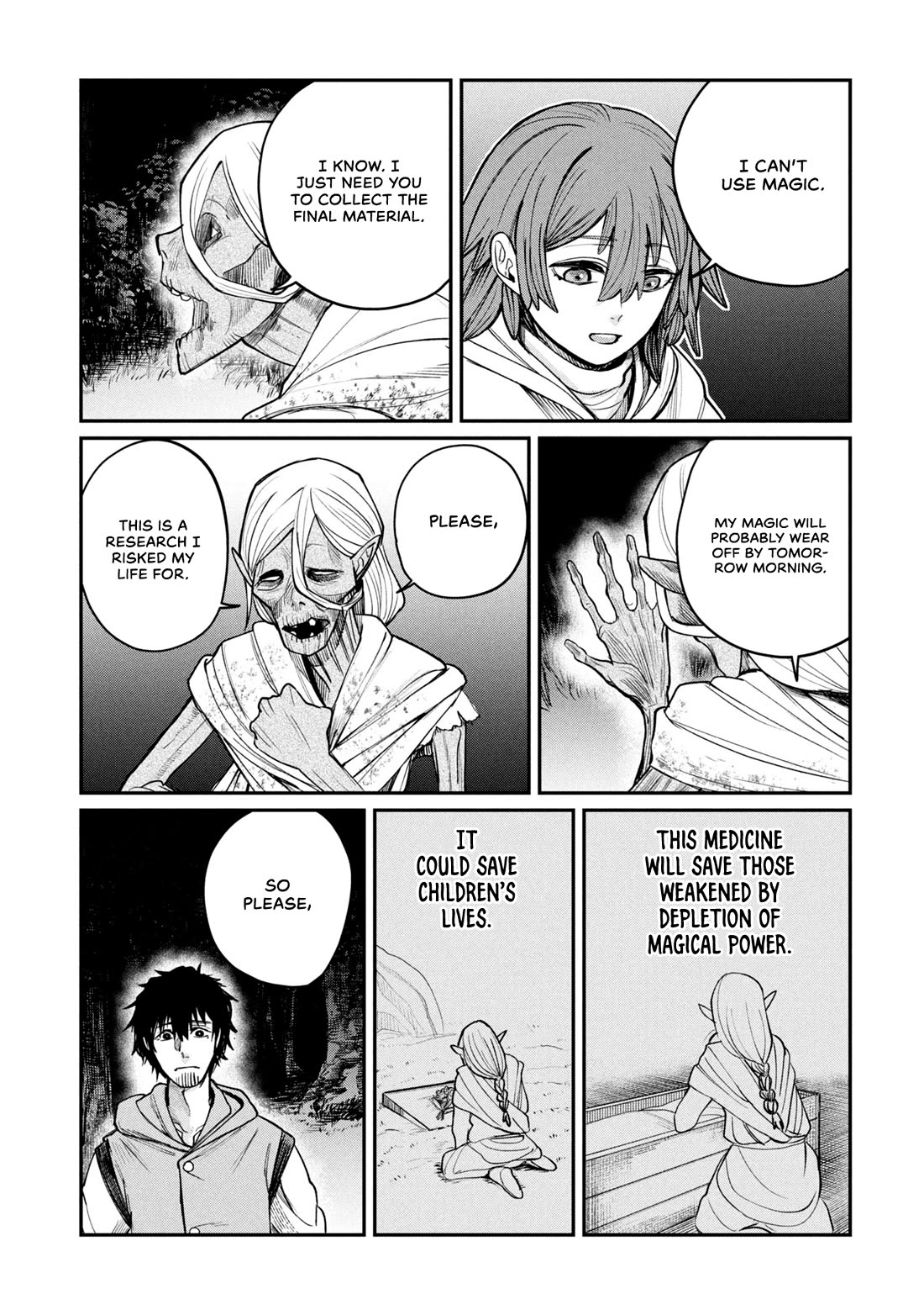 Nemu the Corpse Bearer Chapter 4 page 11 - Chapter 4: The Talking Corpse