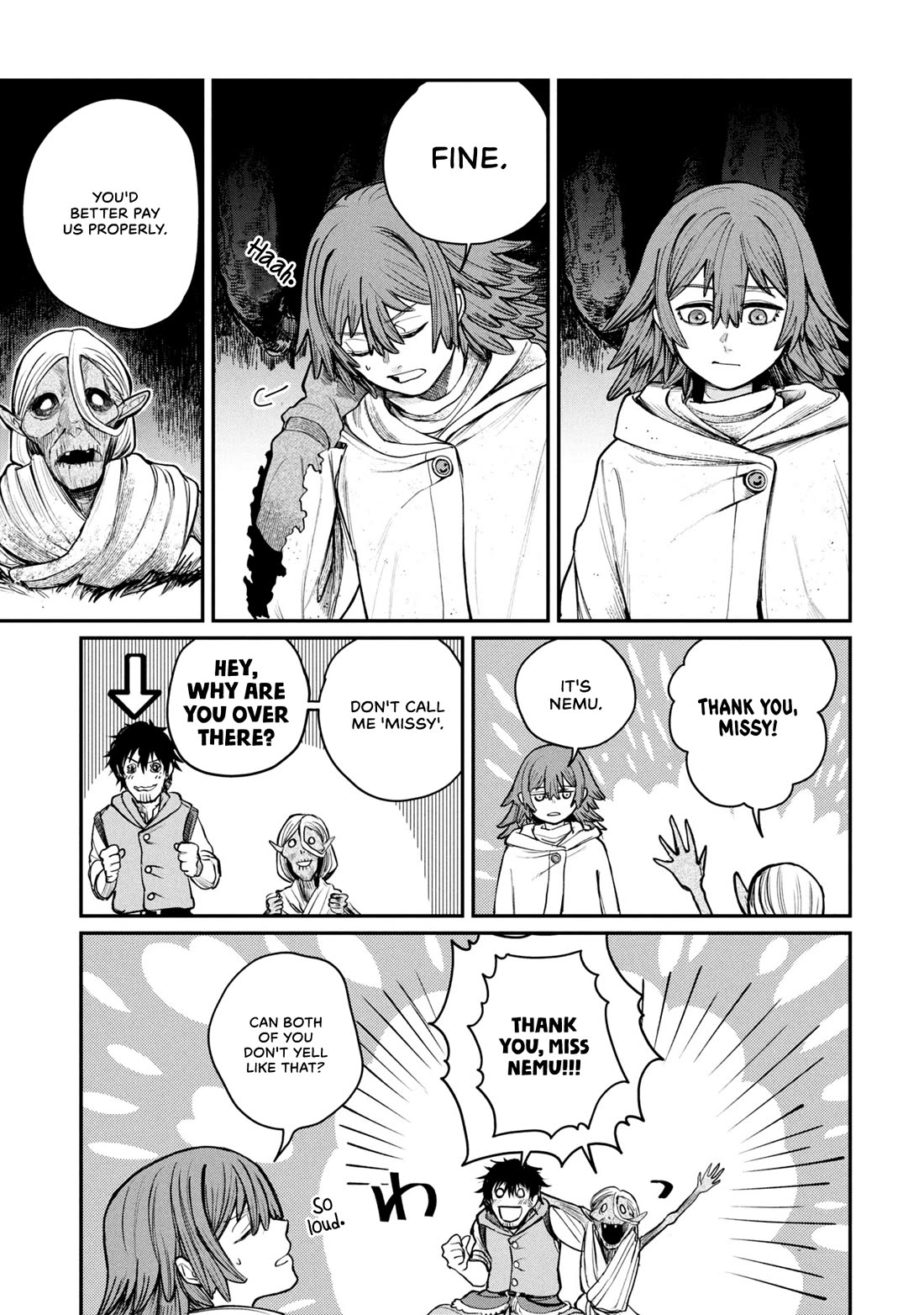 Nemu the Corpse Bearer Chapter 4 page 13 - Chapter 4: The Talking Corpse