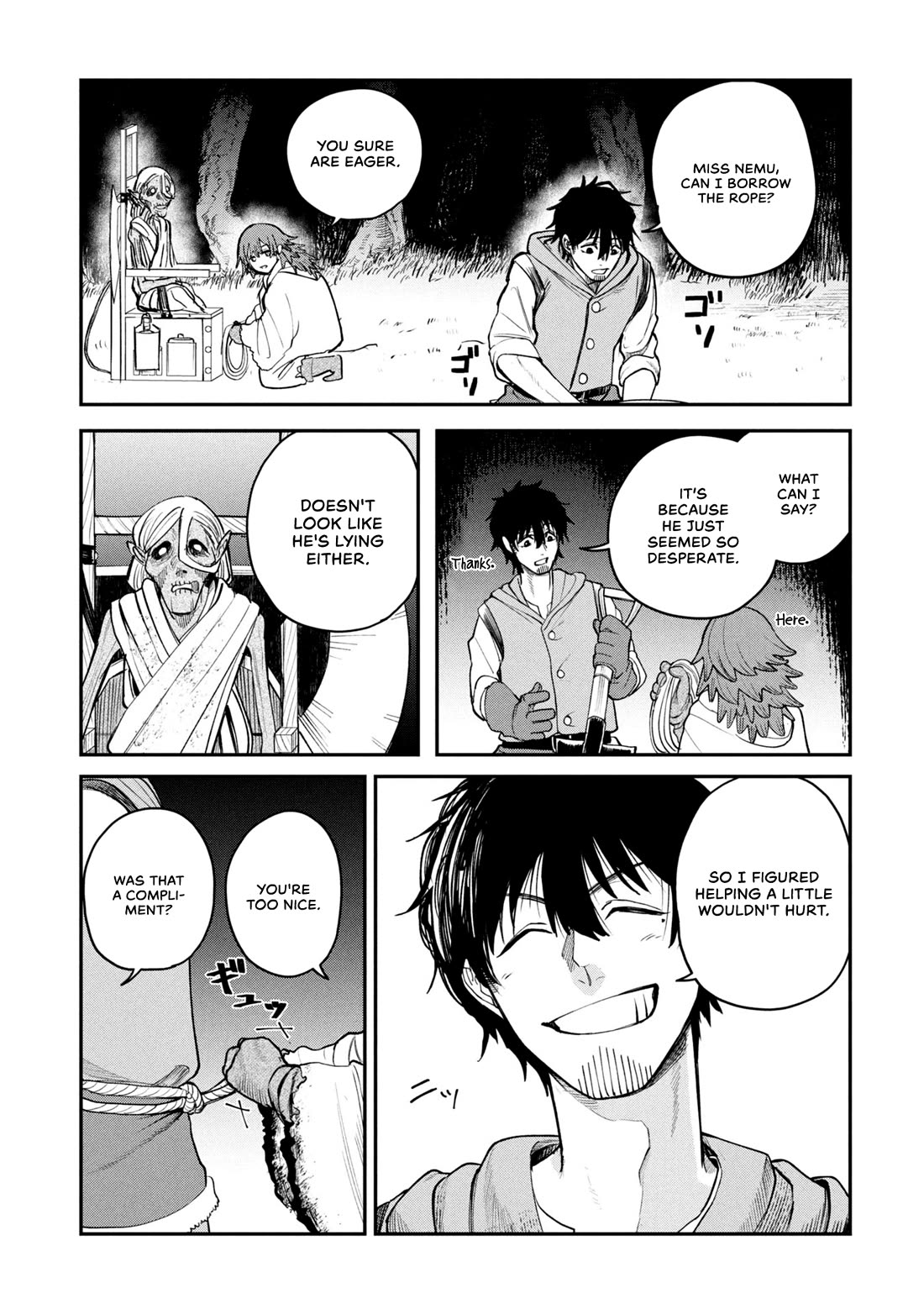 Nemu the Corpse Bearer Chapter 4 page 15 - Chapter 4: The Talking Corpse