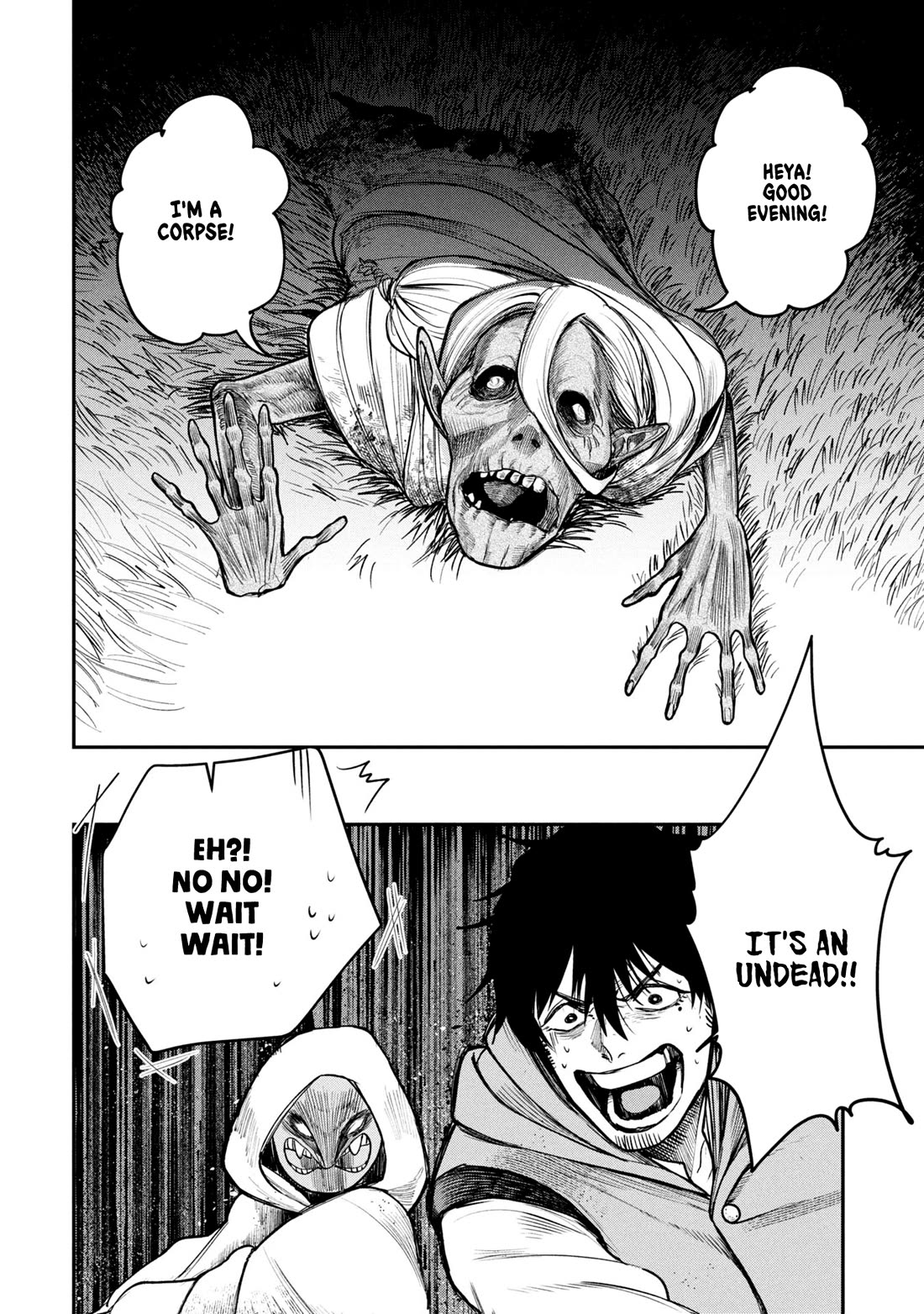 Nemu the Corpse Bearer Chapter 4 page 4 - Chapter 4: The Talking Corpse