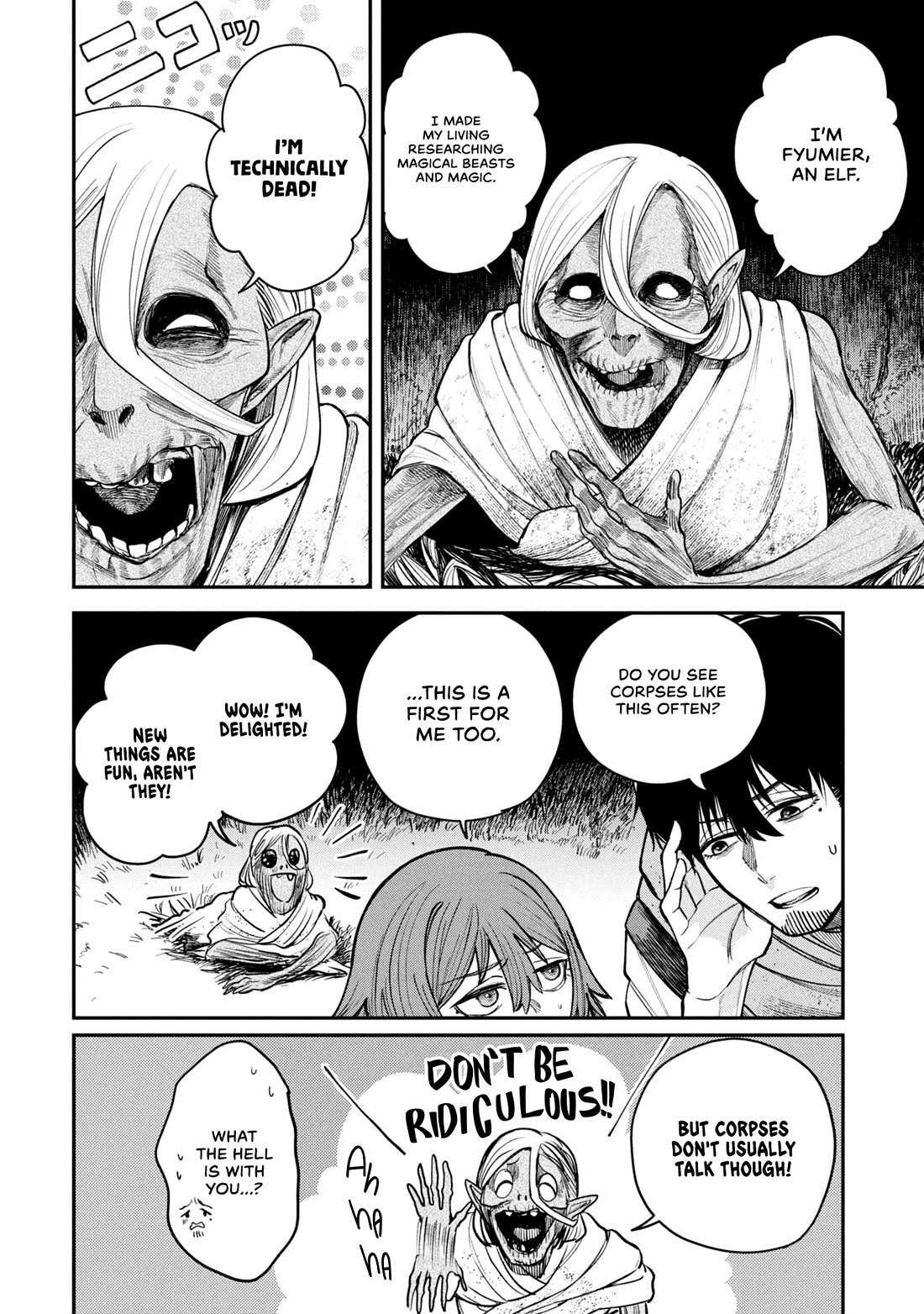 Nemu the Corpse Bearer Chapter 4 page 6 - Chapter 4: The Talking Corpse