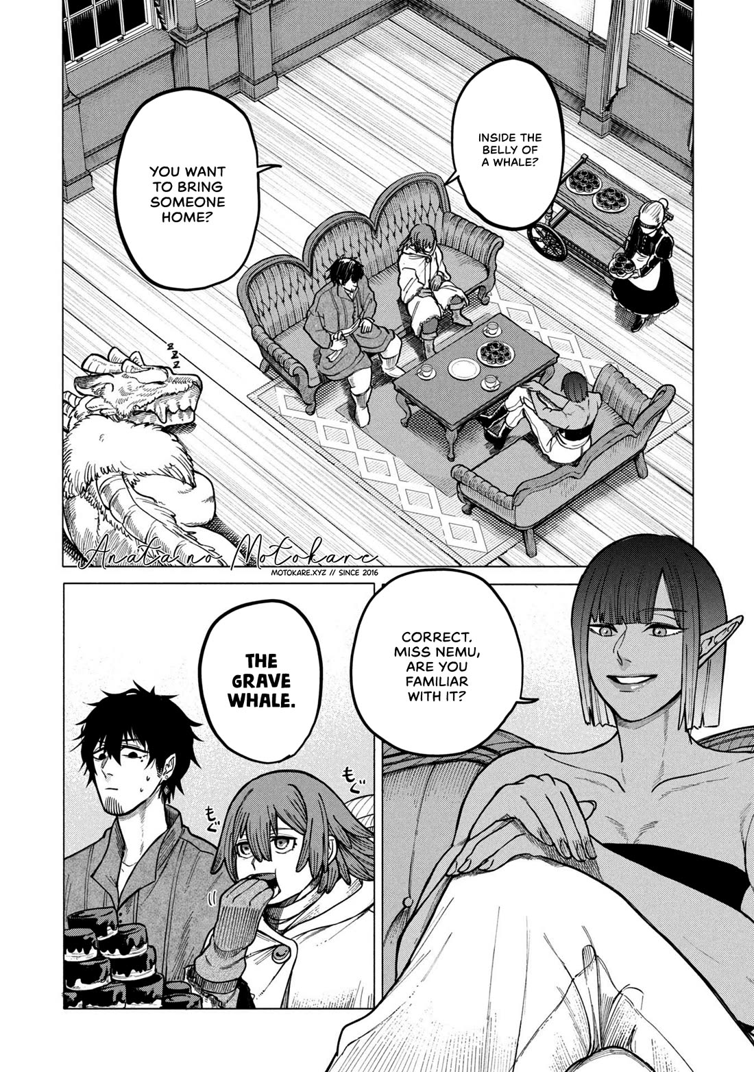 Nemu the Corpse Bearer Chapter 5 page 1 - Chapter 5: The Grave Whale