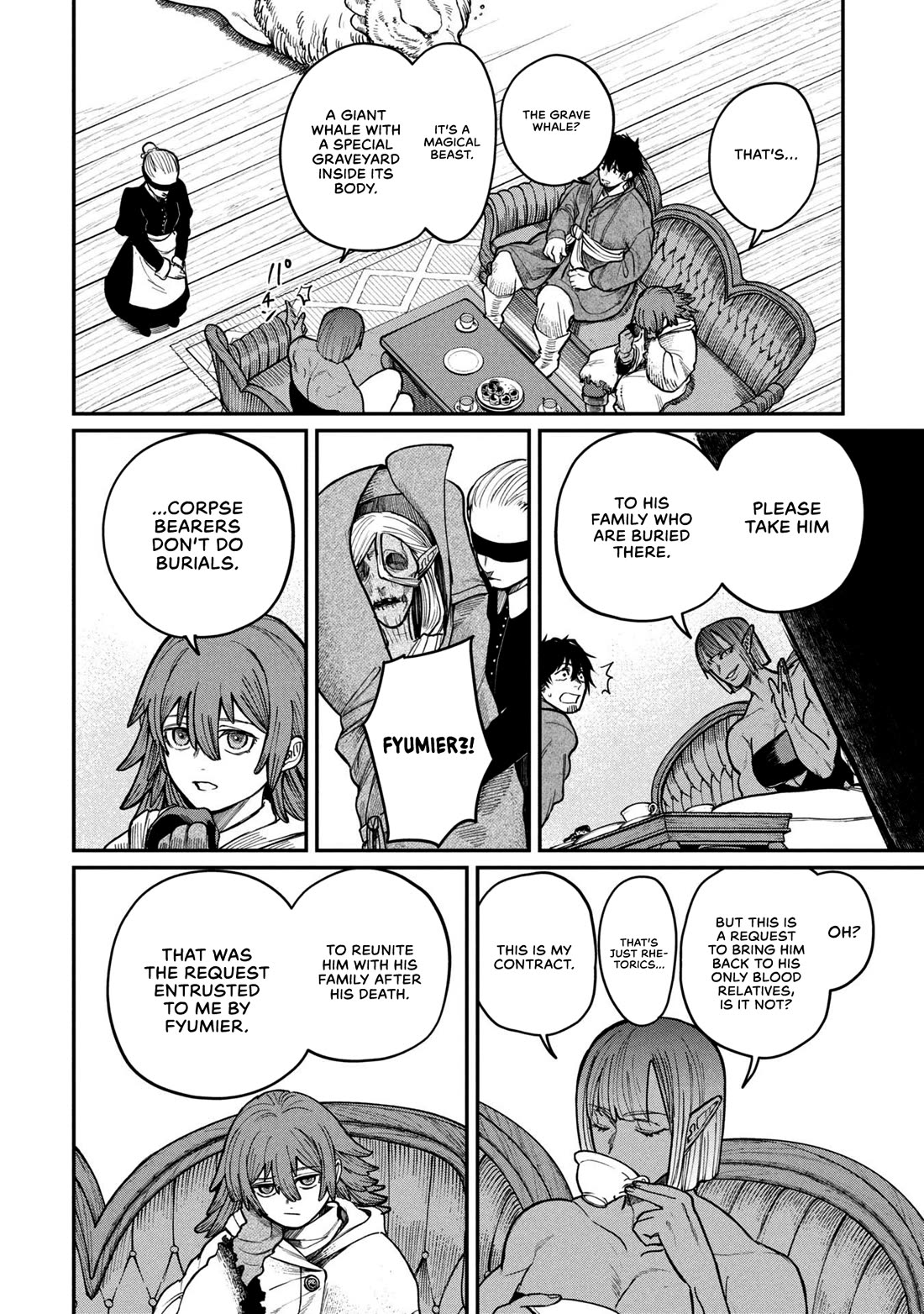 Nemu the Corpse Bearer Chapter 5 page 2 - Chapter 5: The Grave Whale