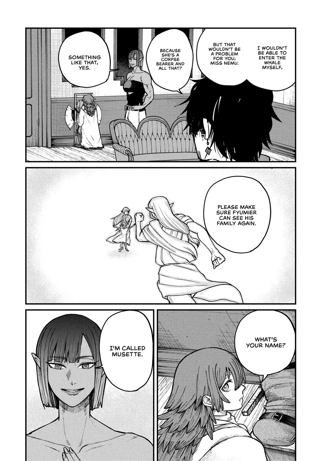 Nemu the Corpse Bearer Chapter 5 page 4 - Chapter 5: The Grave Whale