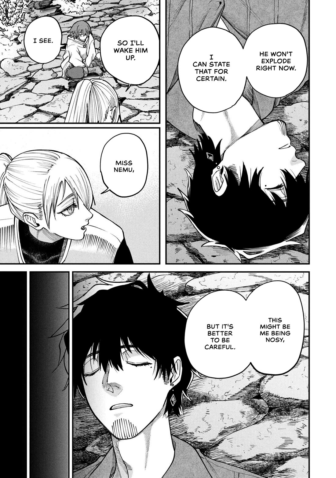 Nemu the Corpse Bearer Chapter 6 page 7 - Chapter 6: The Gravekeepers and the Graveyard