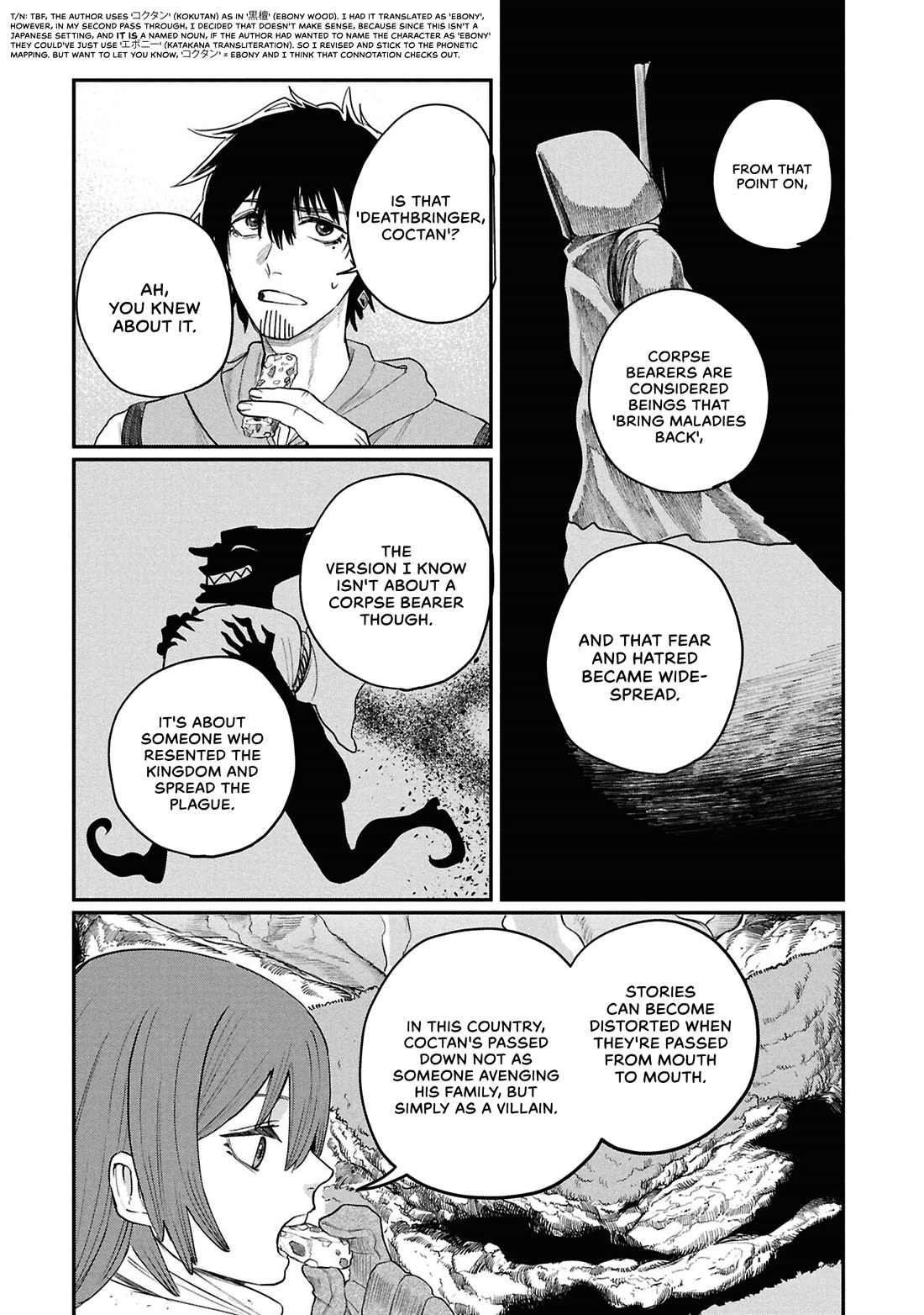 Nemu the Corpse Bearer Chapter 8 page 13 - Chapter 8: The Reason Corpse Bearers Are Hated