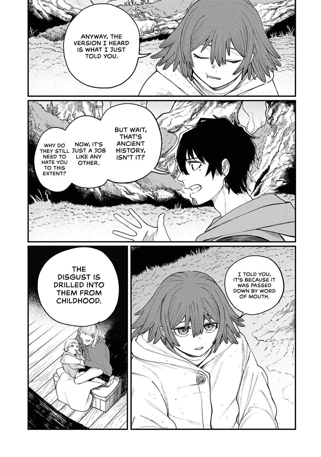 Nemu the Corpse Bearer Chapter 8 page 14 - Chapter 8: The Reason Corpse Bearers Are Hated