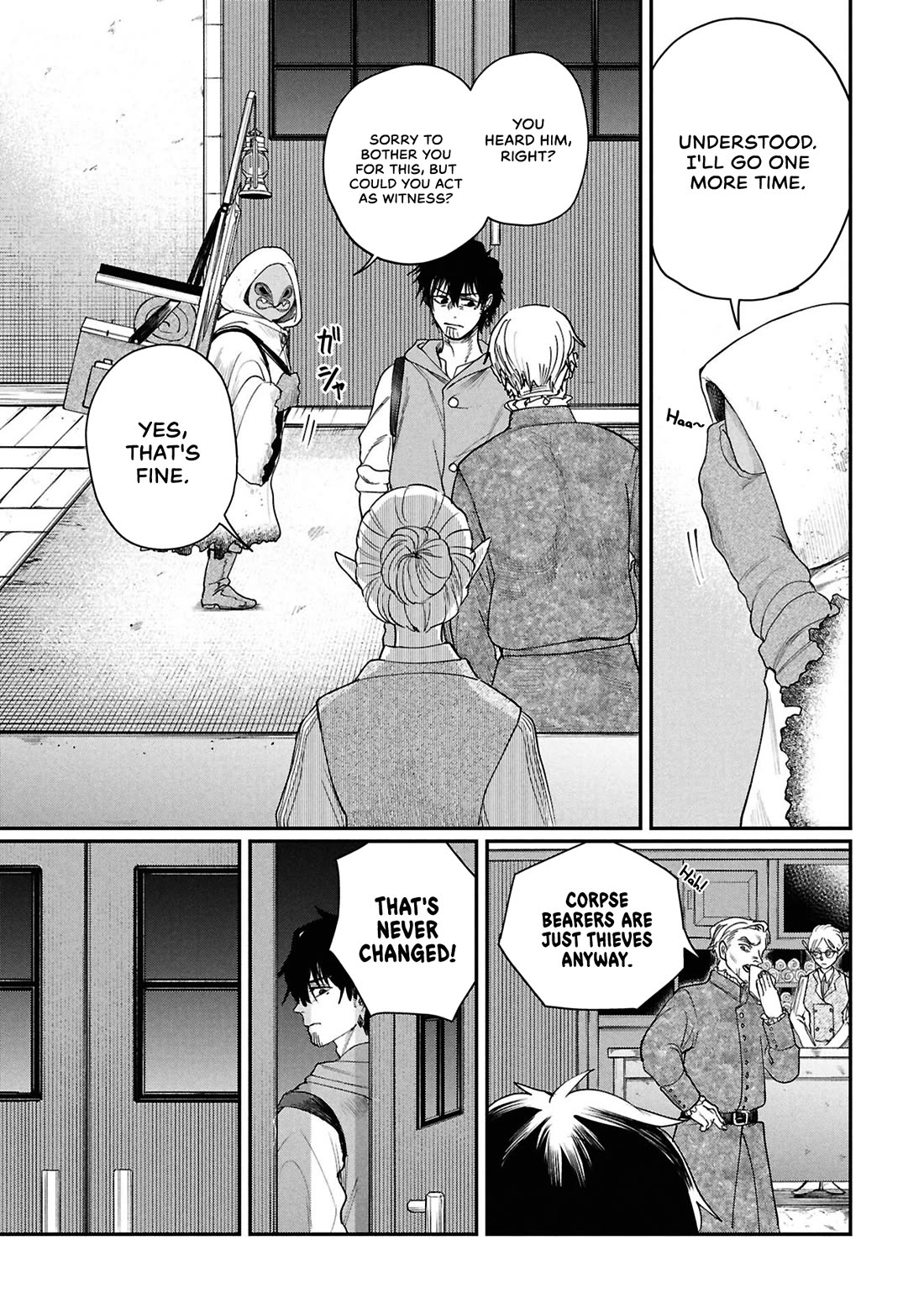 Nemu the Corpse Bearer Chapter 8 page 3 - Chapter 8: The Reason Corpse Bearers Are Hated