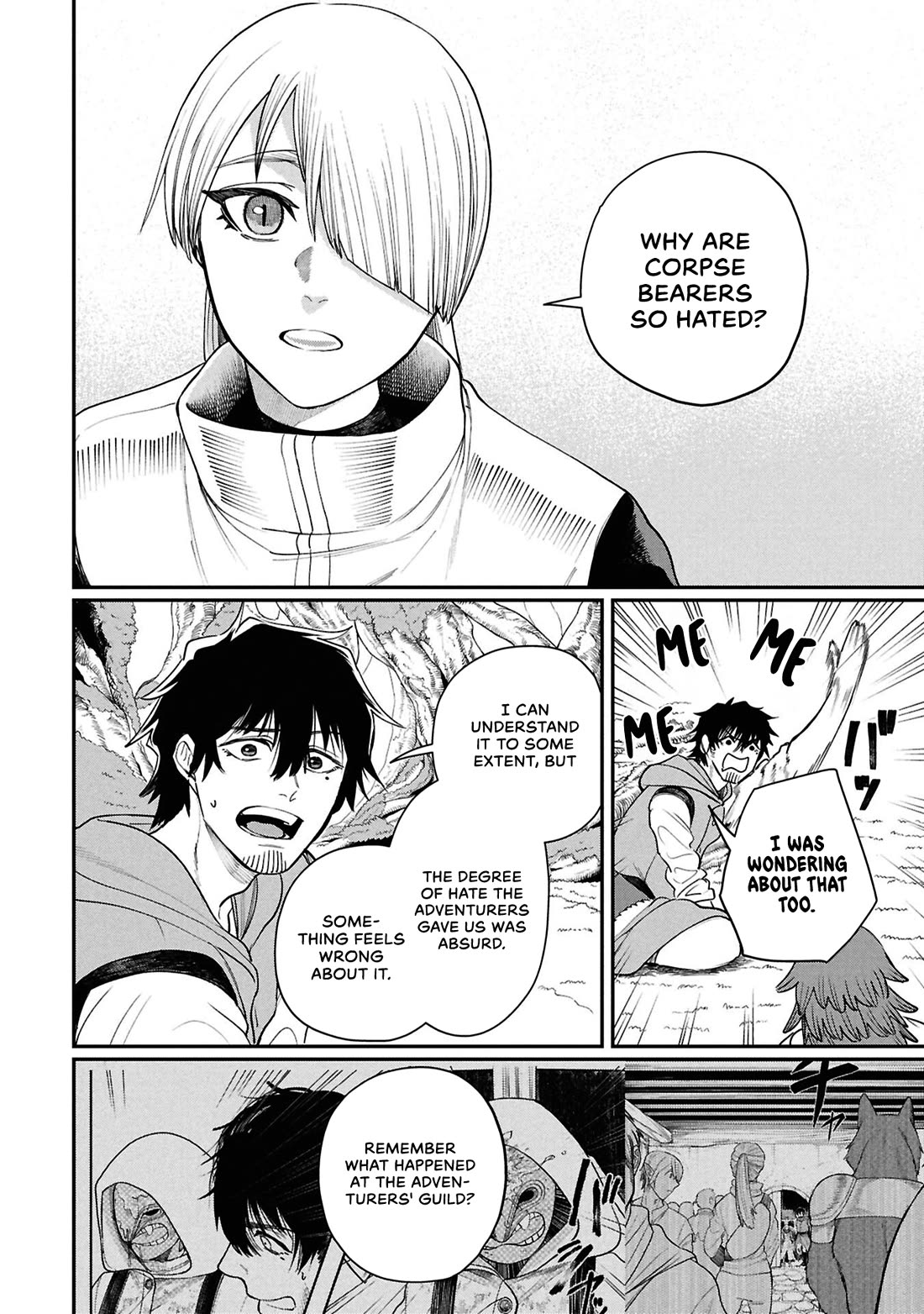 Nemu the Corpse Bearer Chapter 8 page 8 - Chapter 8: The Reason Corpse Bearers Are Hated