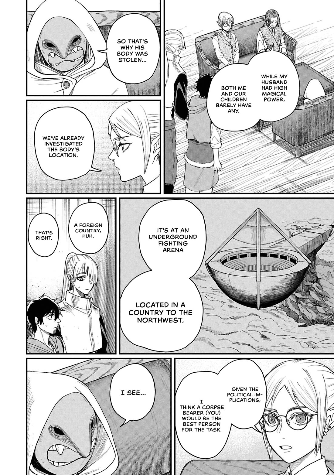 Nemu the Corpse Bearer Chapter 9 page 2 - Chapter 9: The Stolen Remains