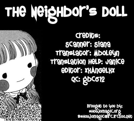 Nemurenu Yoru no Monogatari Chapter 4 page 2 - Chapter 4: The Neighbor's Doll