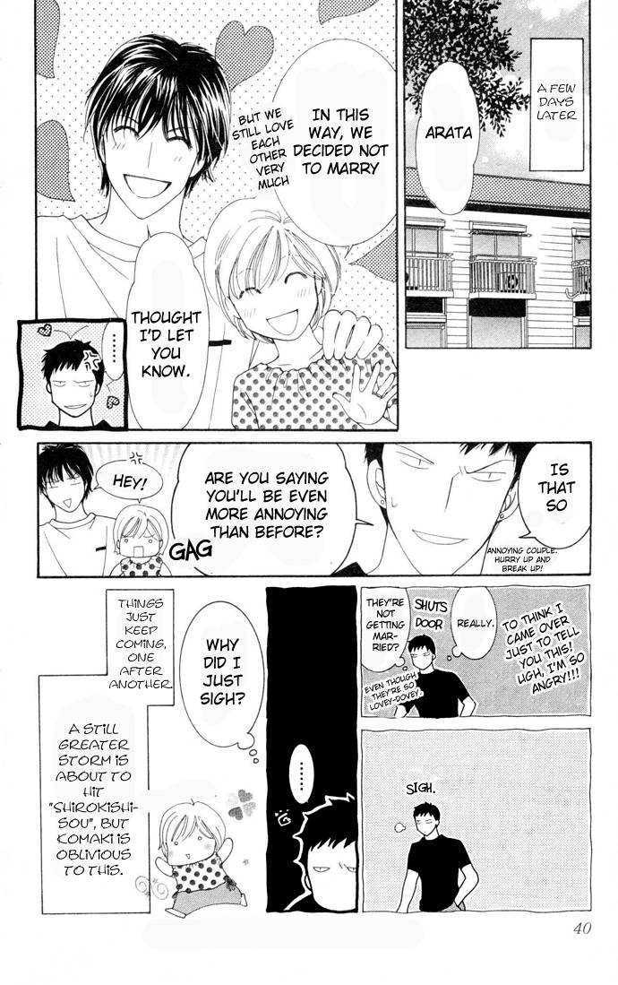 Nemurenu Yoru wa Knock Shite Chapter 2.1 page 40 - Vol.2 Chapter 1 : Fifth Night: To say yes? Or to push him away?!