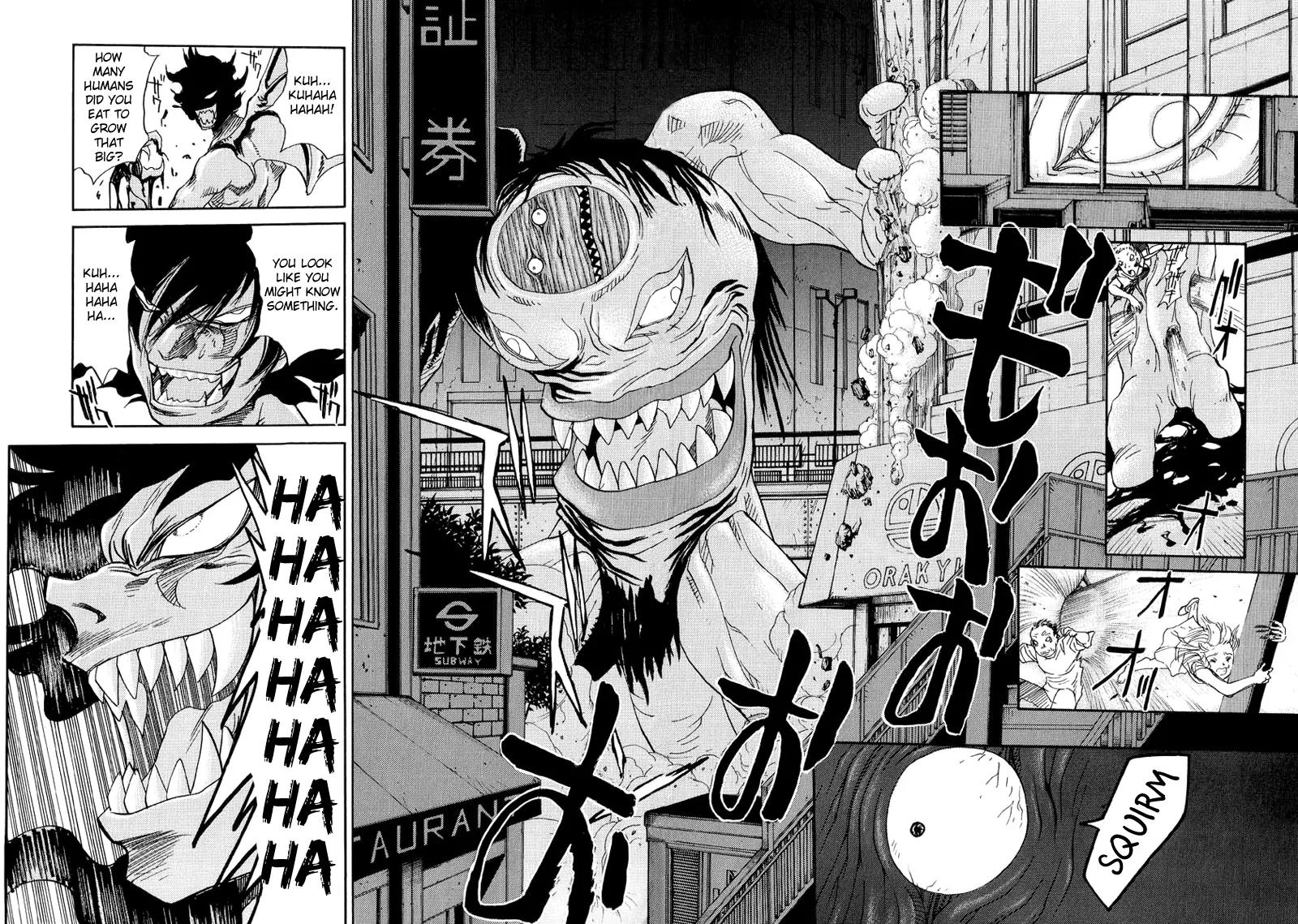 Neo Devilman Chapter 3.5 page 14 - Vol.3 Chapter 5