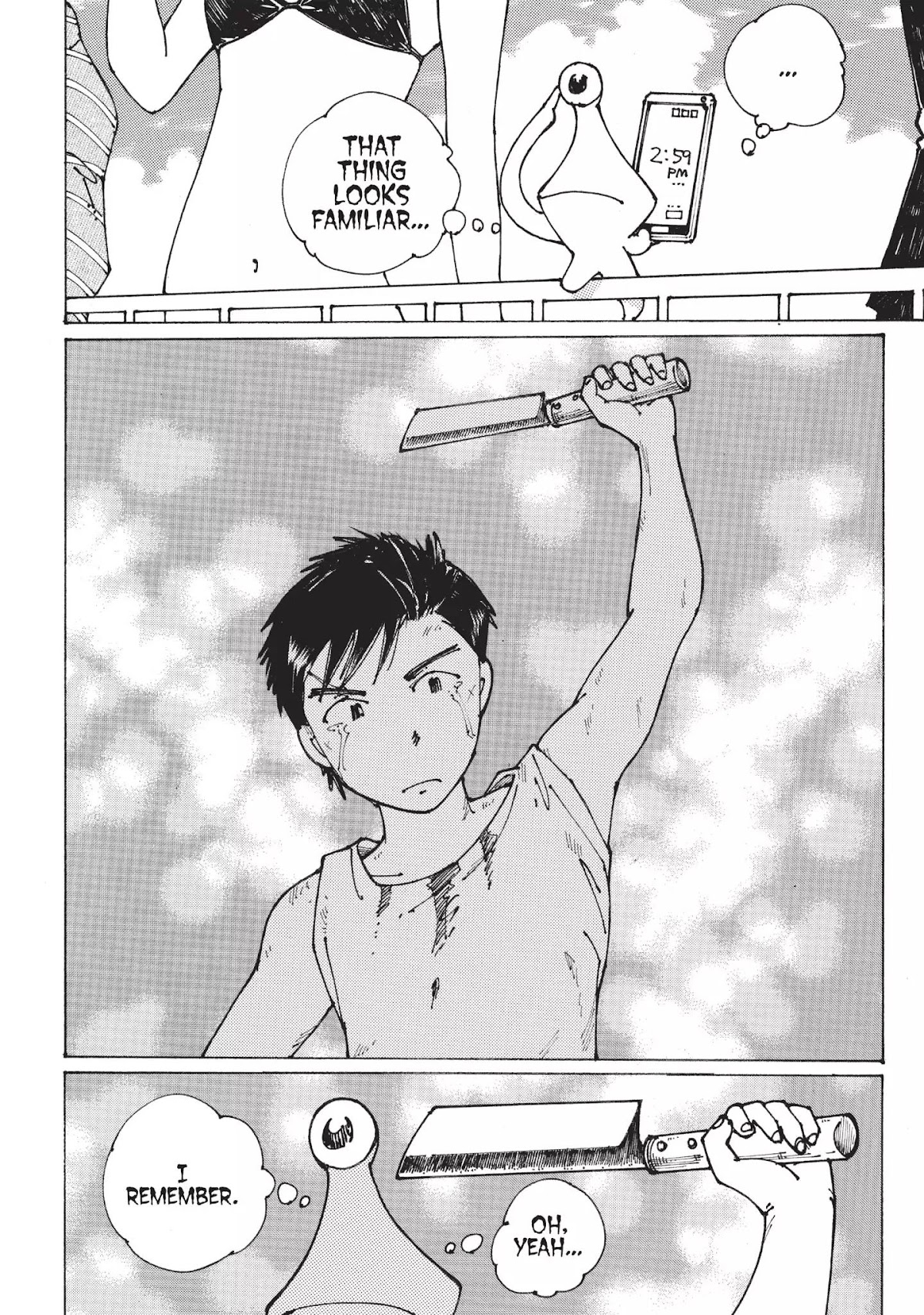 Neo Kiseijuu Chapter 0.12 page 13 - Vol.1 Migi's Journey | Riichi Ueshiba
