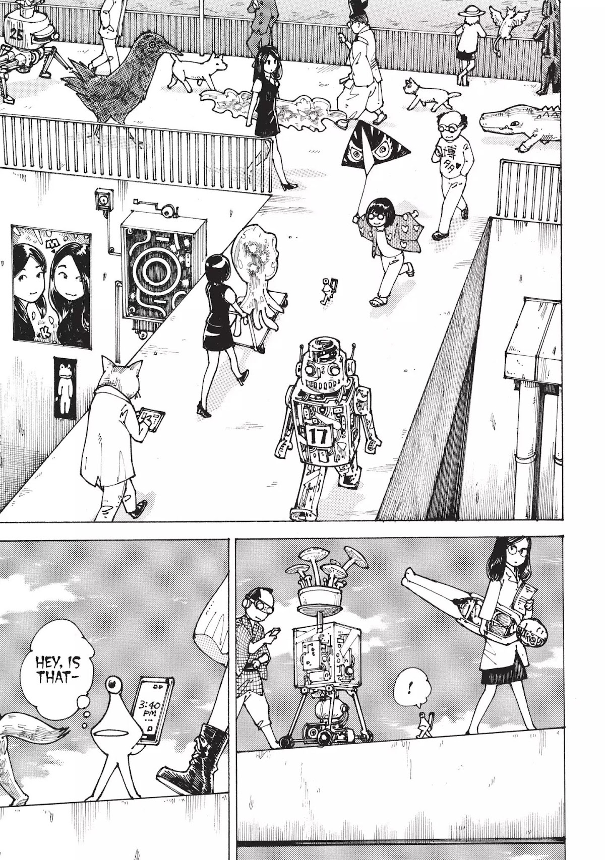 Neo Kiseijuu Chapter 0.12 page 14 - Vol.1 Migi's Journey | Riichi Ueshiba