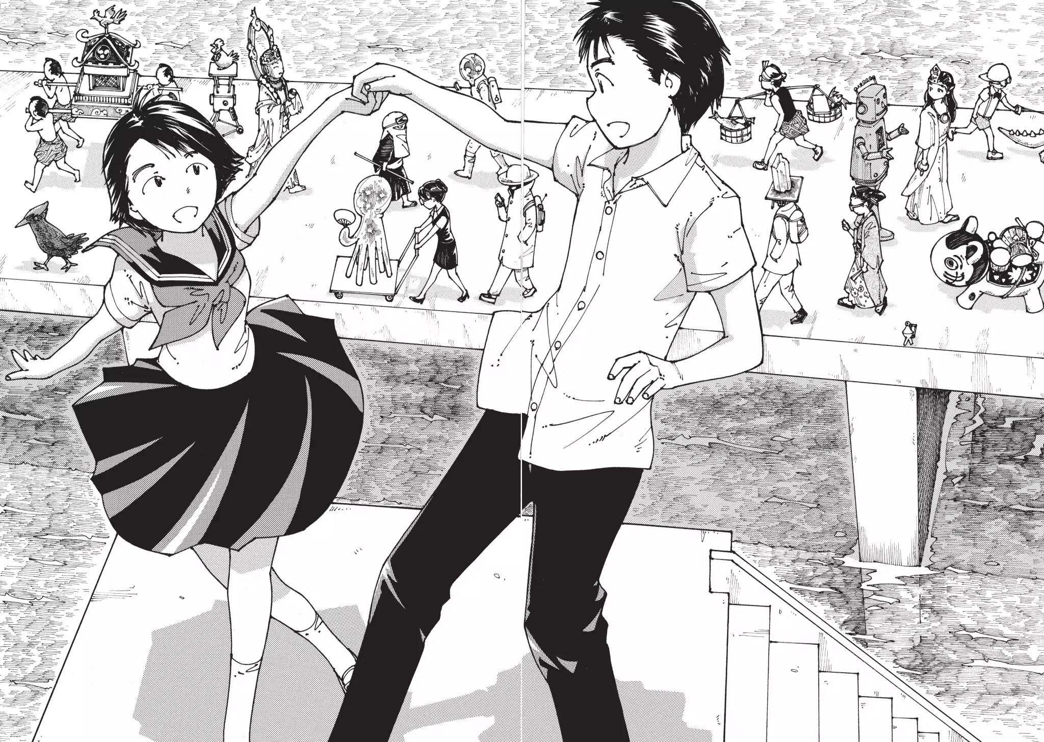 Neo Kiseijuu Chapter 0.12 page 16 - Vol.1 Migi's Journey | Riichi Ueshiba
