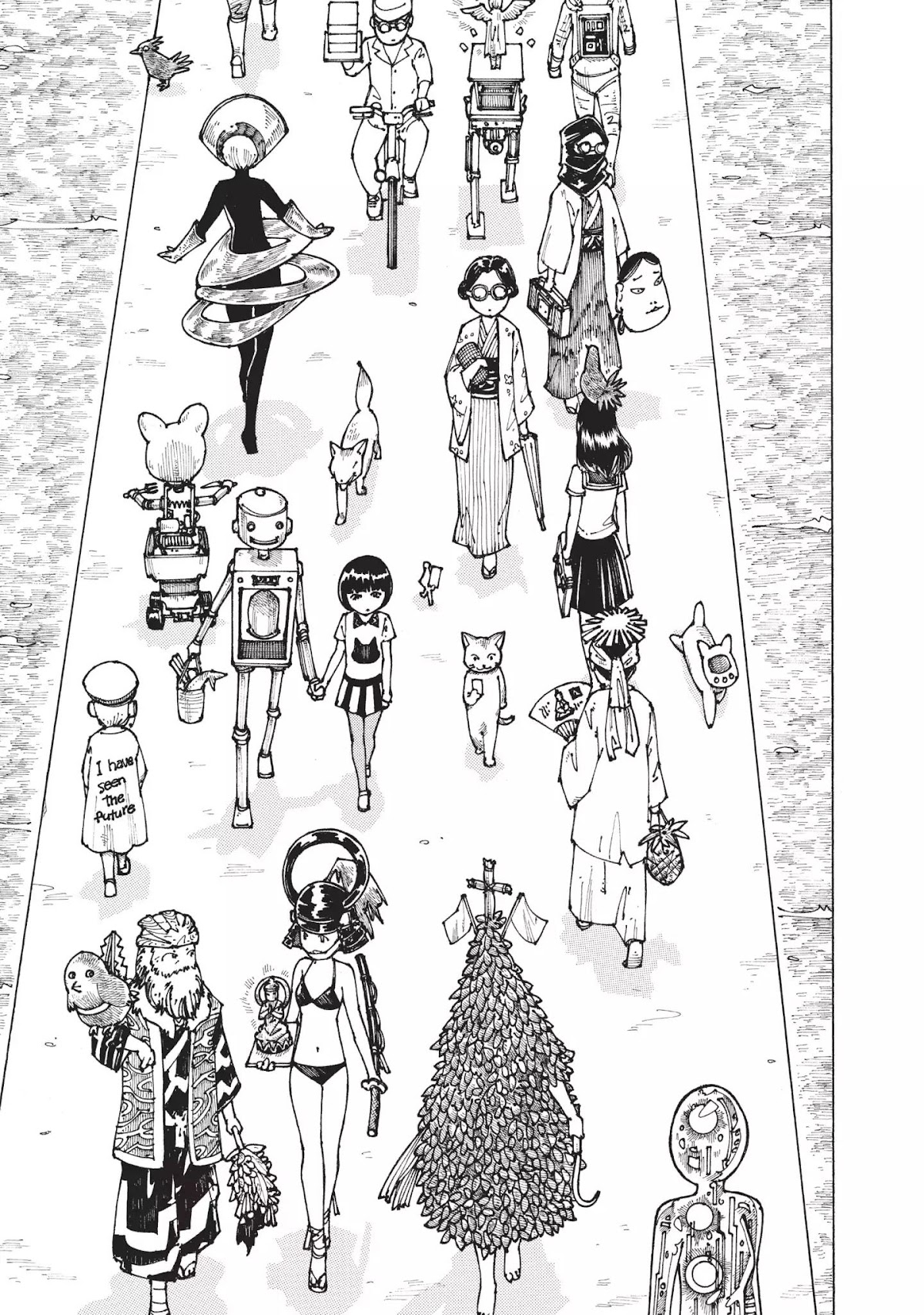 Neo Kiseijuu Chapter 0.12 page 20 - Vol.1 Migi's Journey | Riichi Ueshiba