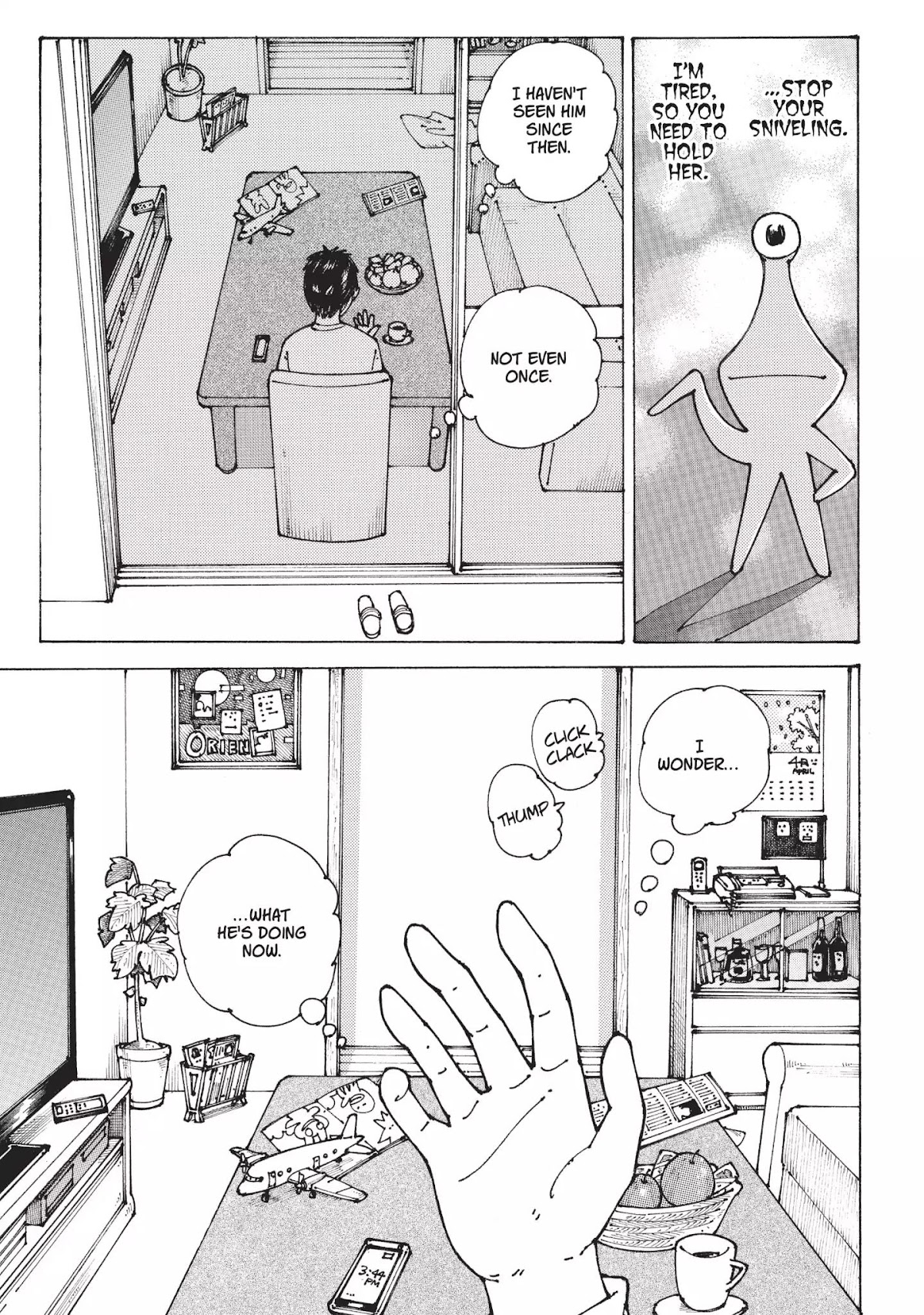 Neo Kiseijuu Chapter 0.12 page 22 - Vol.1 Migi's Journey | Riichi Ueshiba