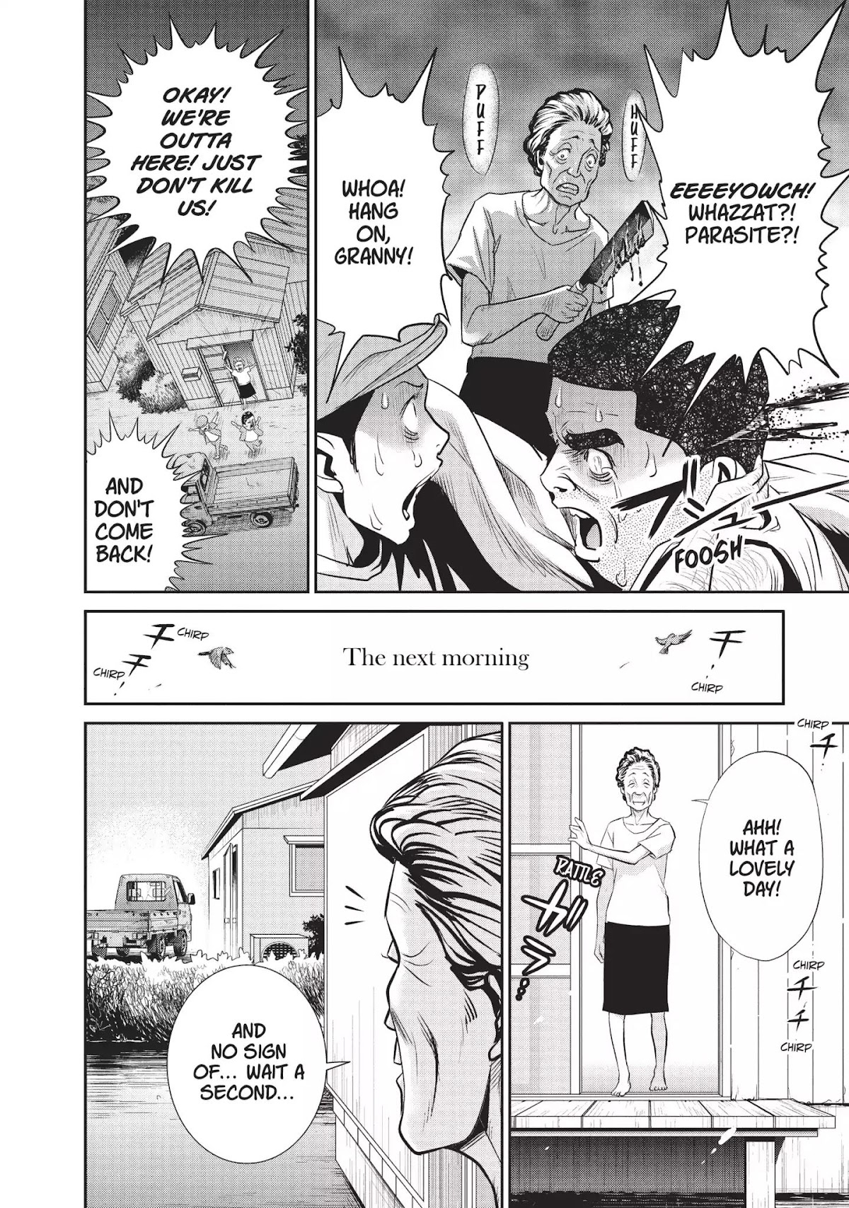 Neo Kiseijuu Chapter 0.15 page 10 - Vol.1 Chinless Gen and I Are Parasites | Akira Hiramoto