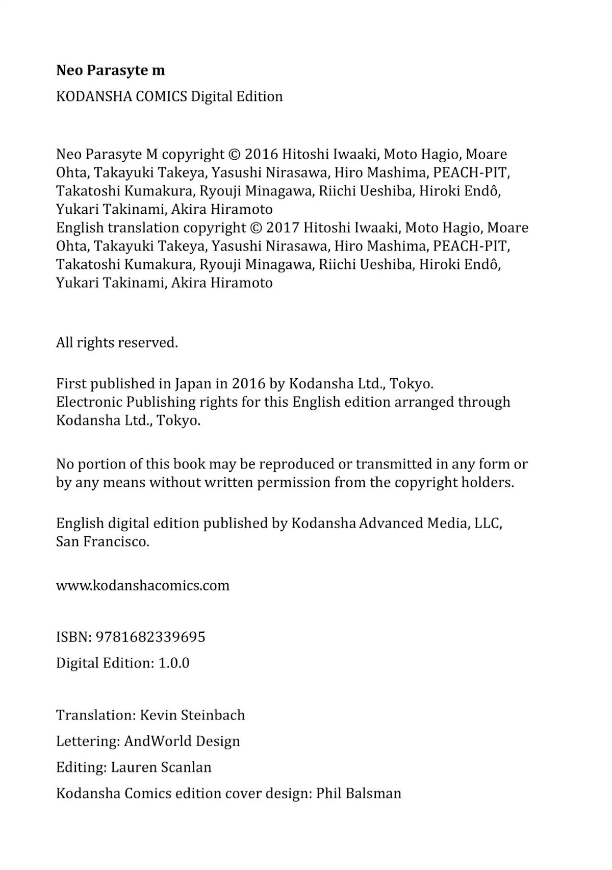 Neo Kiseijuu Chapter 0.15 page 30 - Vol.1 Chinless Gen and I Are Parasites | Akira Hiramoto