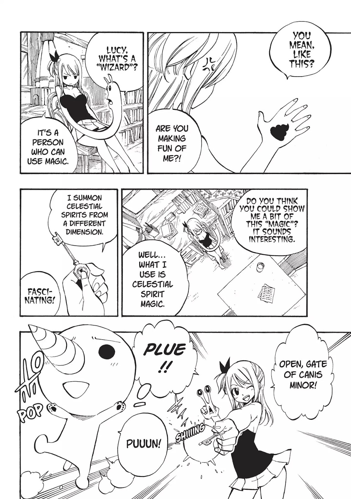 Neo Kiseijuu Chapter 0.8 page 4 - Vol.1 Lucy and Migi | Hiro Mashima