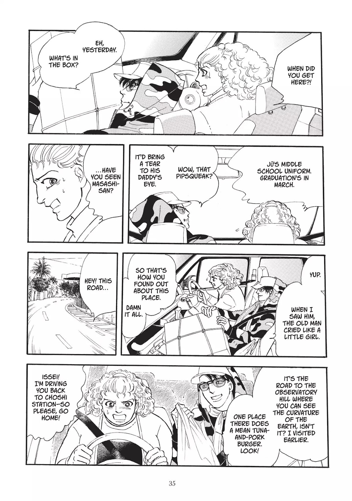 Neo Kiseijuu Chapter 0 page 36 - Vol.1 Through Yura's Gate | Moto Hagio