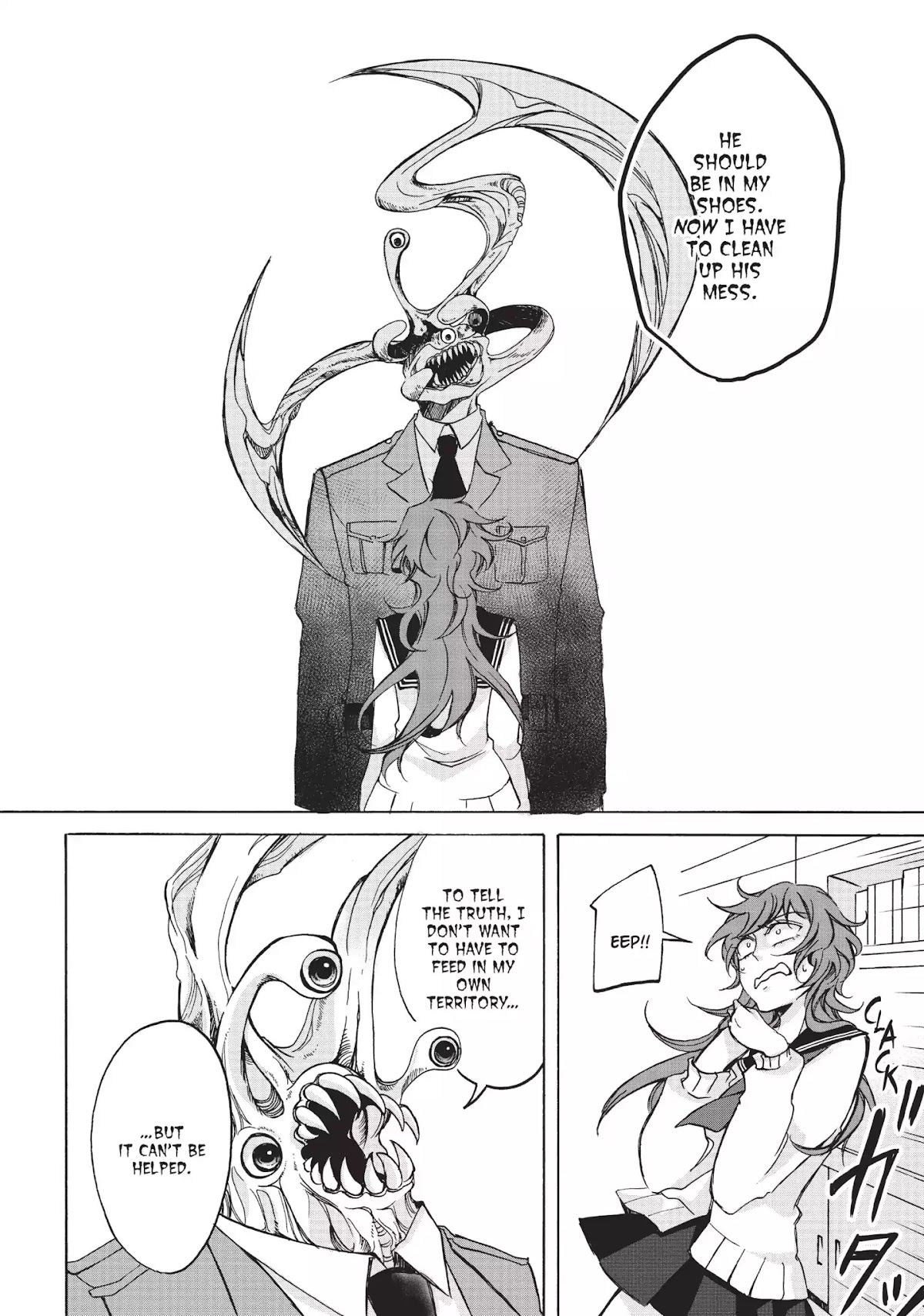 Neo Parasyte F Chapter 13 page 19 - Chapter 13: Vol.1 Case 13: Hajime Shinjo | Secret Library