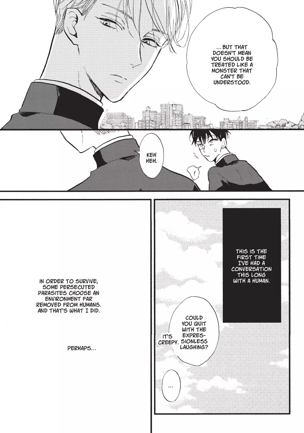 Neo Parasyte F Chapter 8 page 20 - Chapter 8: Vol.1 Case 8: Kashio | The Telepathist and the Parasite