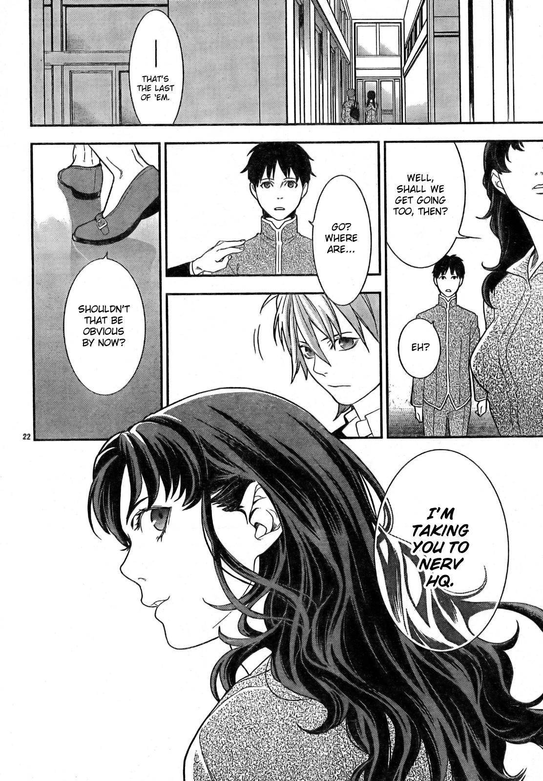 Neon Genesis Evangelion: Gakuen Datenroku Chapter 10 page 21 - Chapter 10