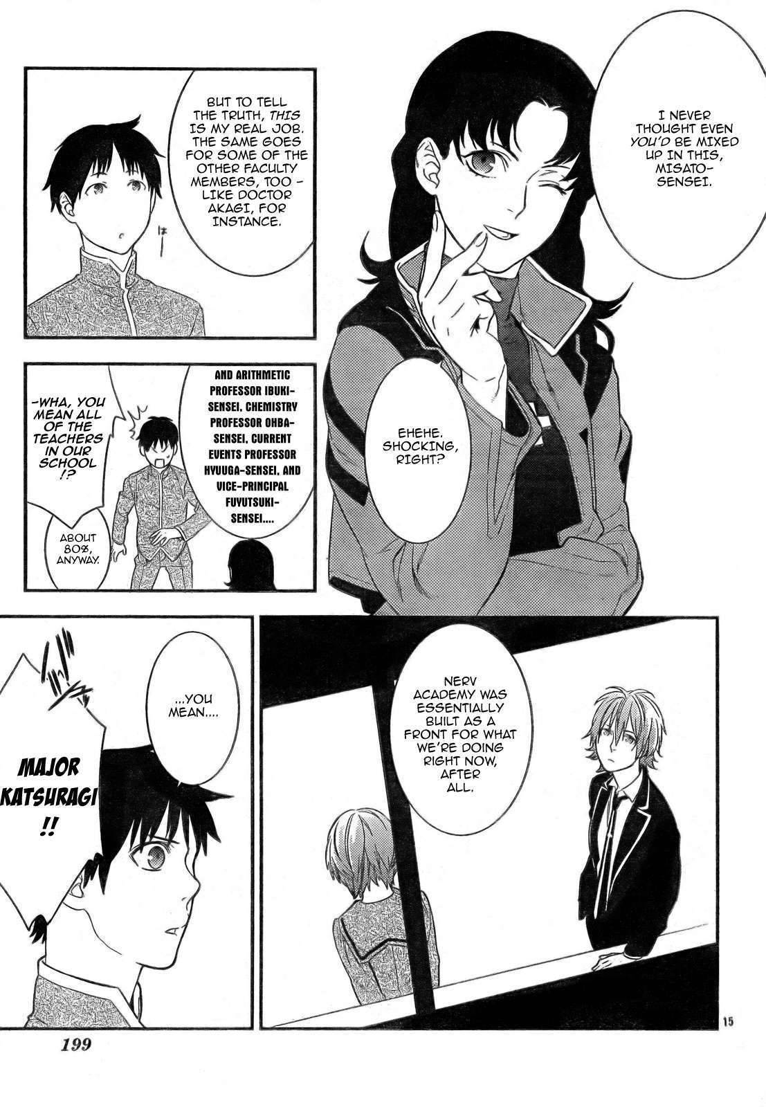 Neon Genesis Evangelion: Gakuen Datenroku Chapter 11 page 17 - Chapter 11