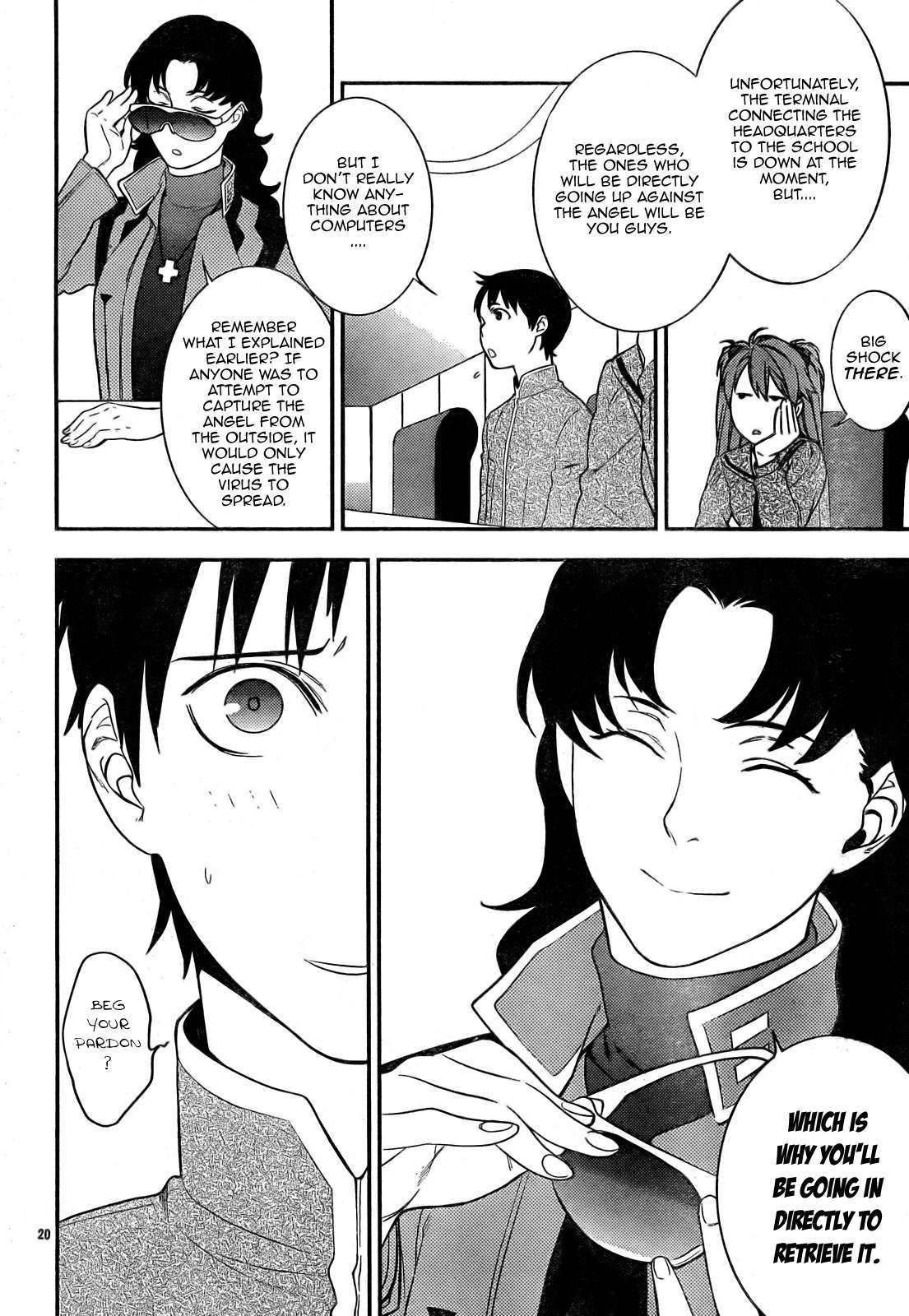 Neon Genesis Evangelion: Gakuen Datenroku Chapter 11 page 22 - Chapter 11