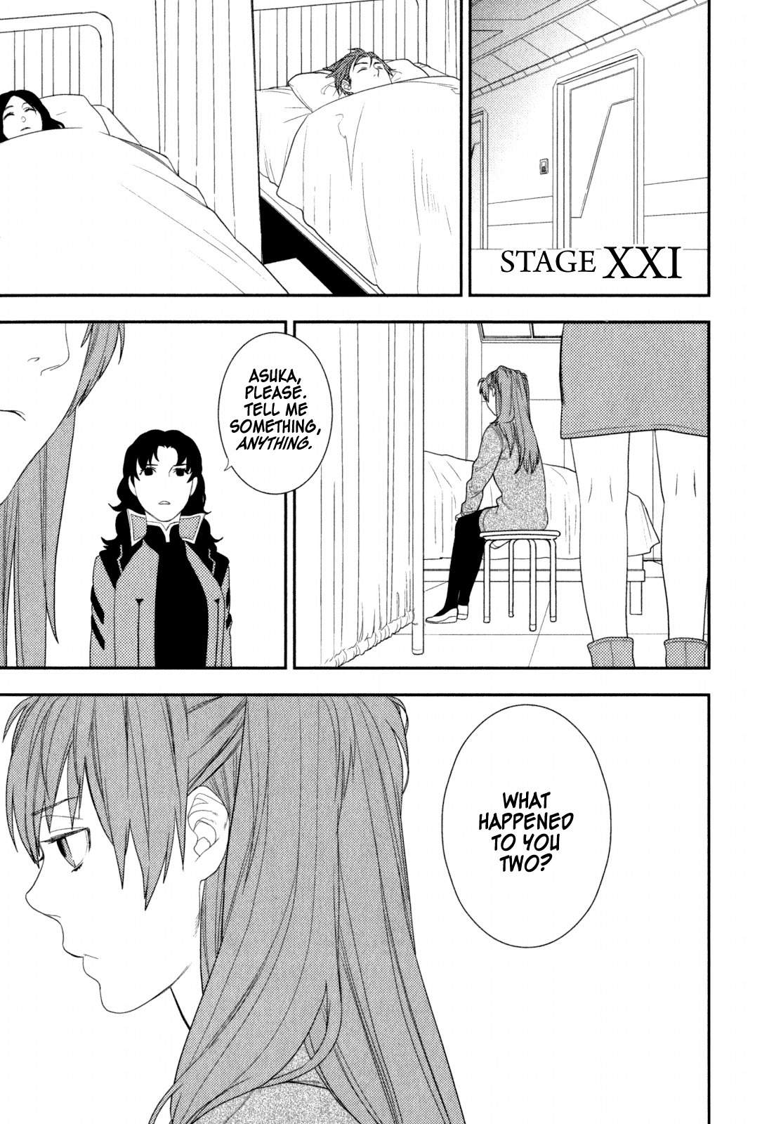 Neon Genesis Evangelion: Gakuen Datenroku Chapter 21 page 1 - Chapter 21