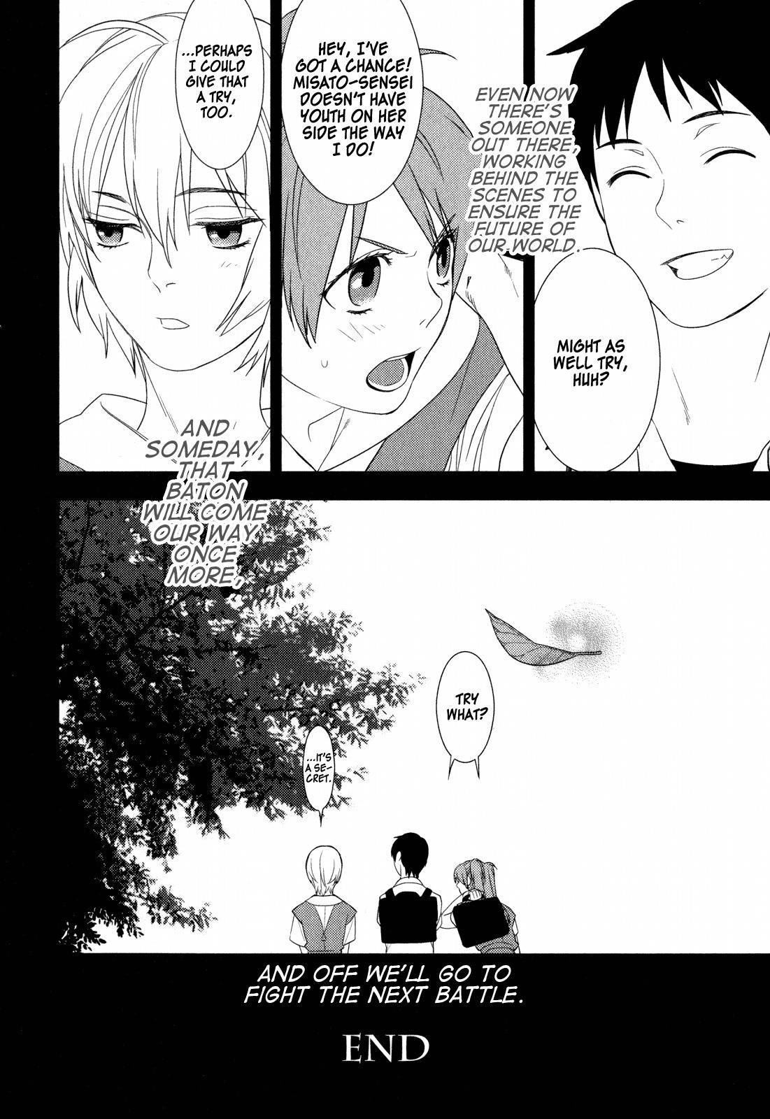 Neon Genesis Evangelion: Gakuen Datenroku Chapter 22 page 28 - Chapter 22