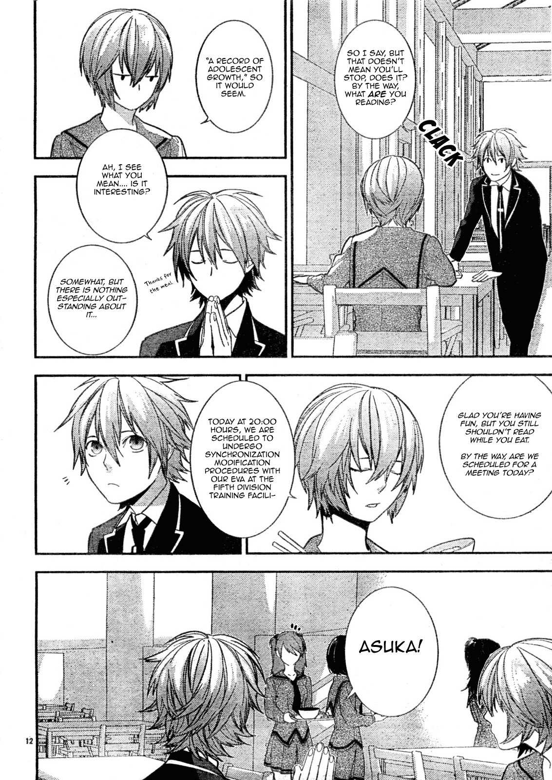 Neon Genesis Evangelion: Gakuen Datenroku Chapter 7 page 12 - Chapter 7