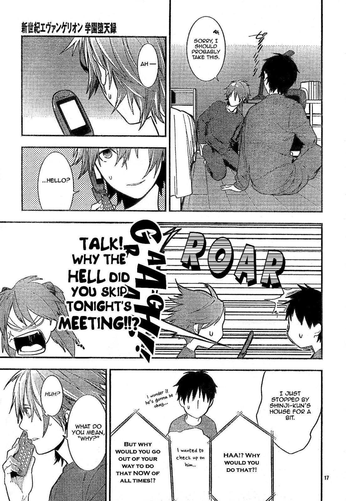 Neon Genesis Evangelion: Gakuen Datenroku Chapter 8 page 20 - Chapter 8