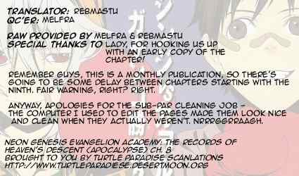 Neon Genesis Evangelion: Gakuen Datenroku Chapter 8 page 27 - Chapter 8