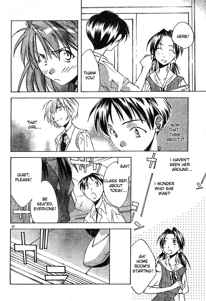 Neon Genesis Evangelion: Koutetsu no Girlfriend 2nd Chapter 1 page 27 - Chapter 1: Transfer Student