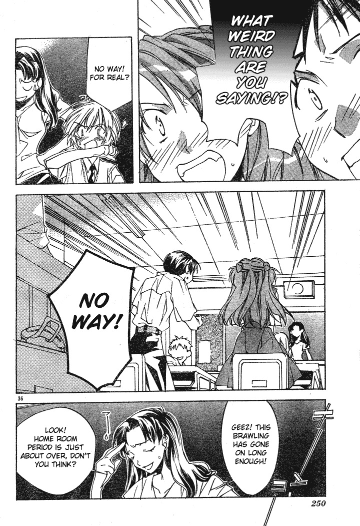 Neon Genesis Evangelion: Koutetsu no Girlfriend 2nd Chapter 1 page 39 - Chapter 1: Transfer Student