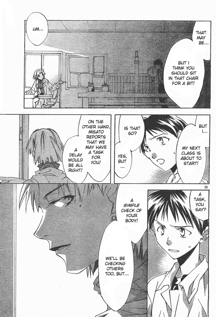 Neon Genesis Evangelion: Koutetsu no Girlfriend 2nd Chapter 1 page 42 - Chapter 1: Transfer Student