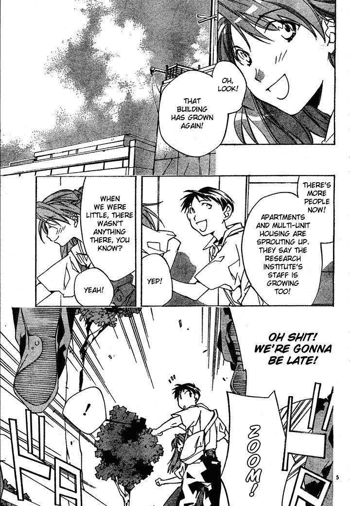 Neon Genesis Evangelion: Koutetsu no Girlfriend 2nd Chapter 1 page 8 - Chapter 1: Transfer Student