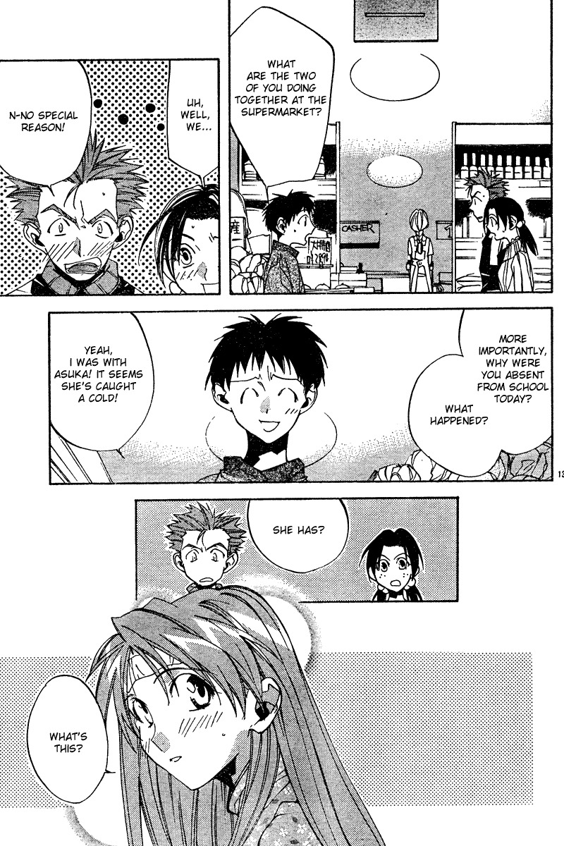 Neon Genesis Evangelion: Koutetsu no Girlfriend 2nd Chapter 10 page 13 - Chapter 10: How To Spend A Day Off